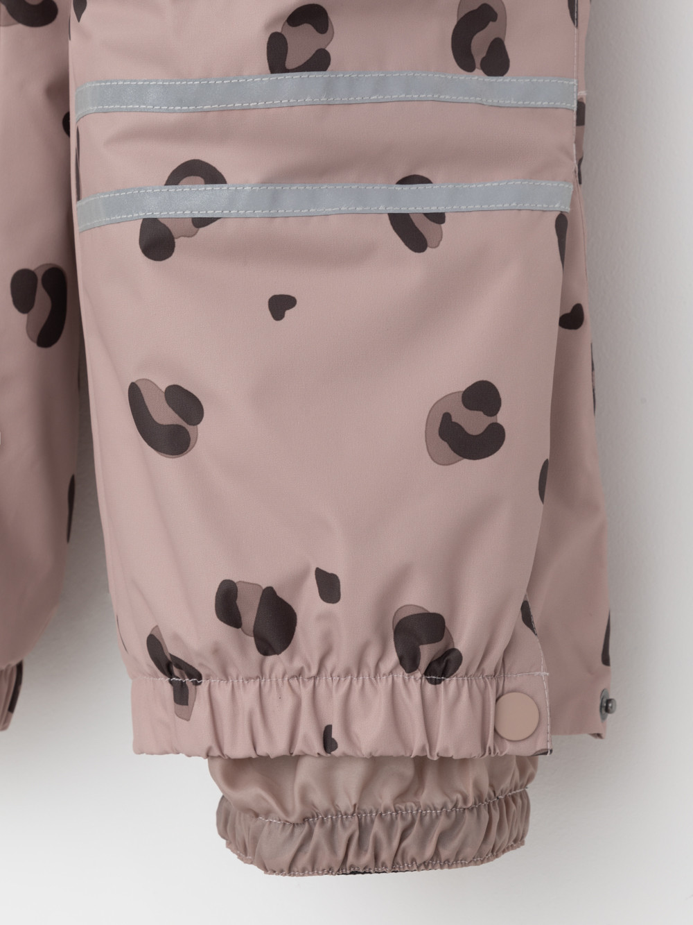 Комбинезоны утепленные для девочки, артикул: ВК 60098/н/12 ГР, цвет: кофейный, фото 5