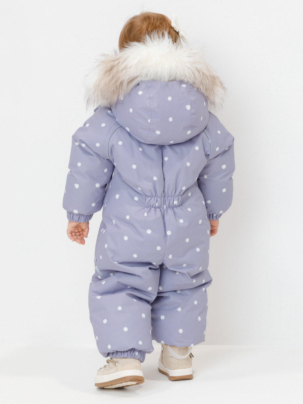 Комбинезоны утепленные для девочки, артикул: ВК 60103/н/6 УЗГ, цвет: фиолетовый, фото 5