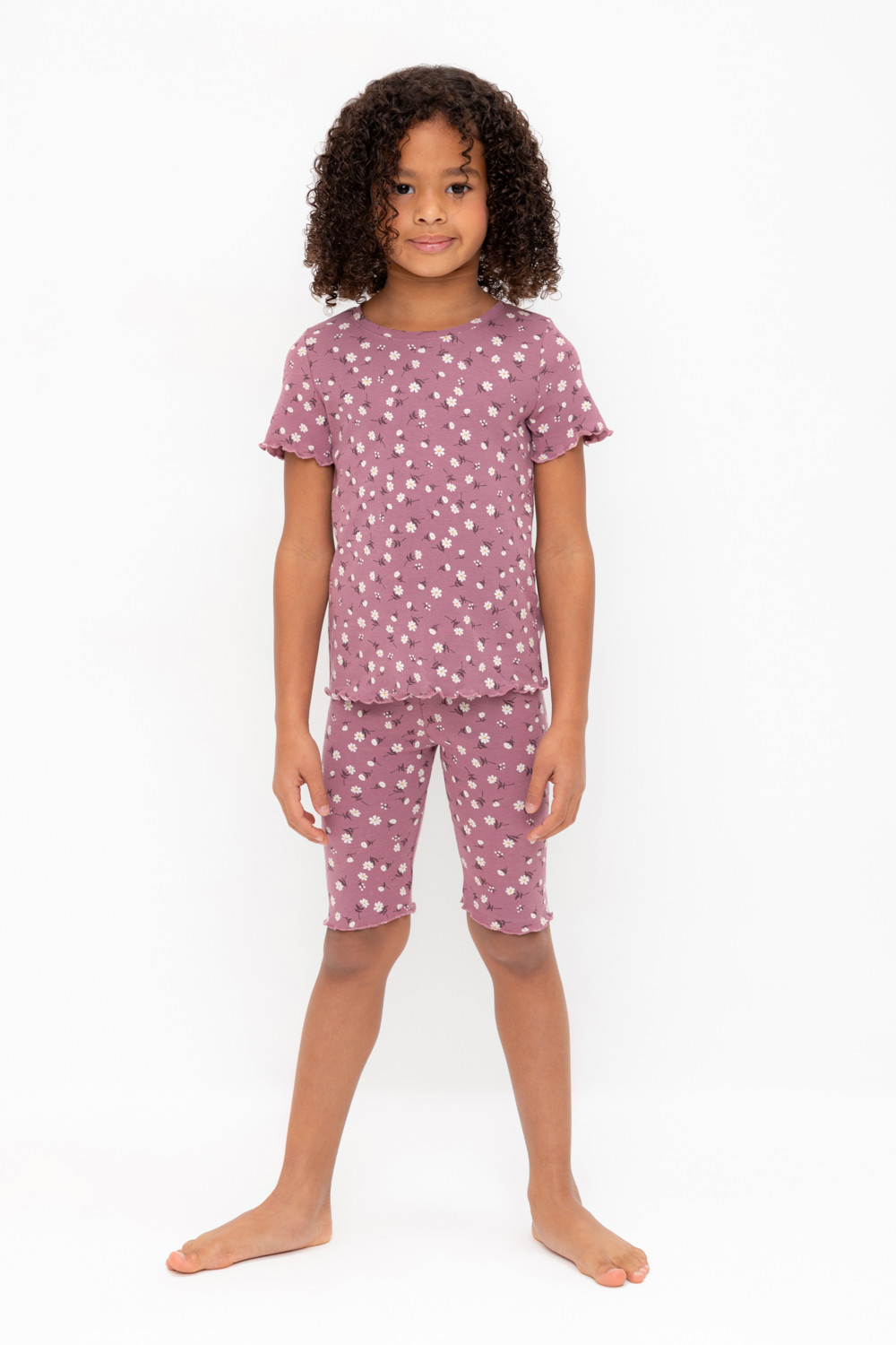 Пижама для девочки, артикул: К 1632, цвет: фиолетовый, фото 5