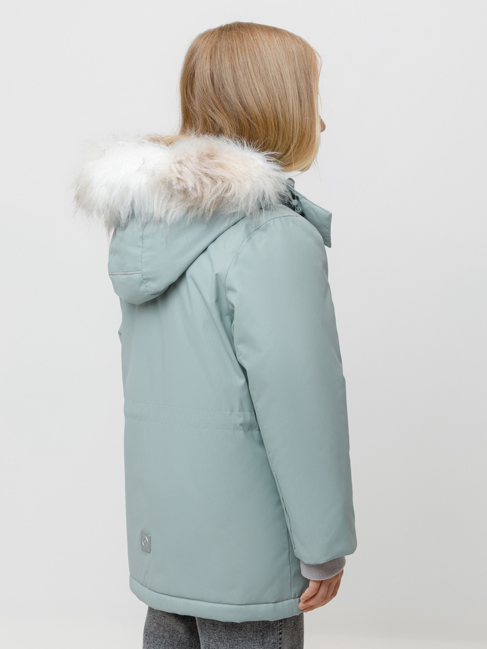 Куртка для девочки, артикул: ВК 38112/6 ГР, цвет: зеленый, фото 5