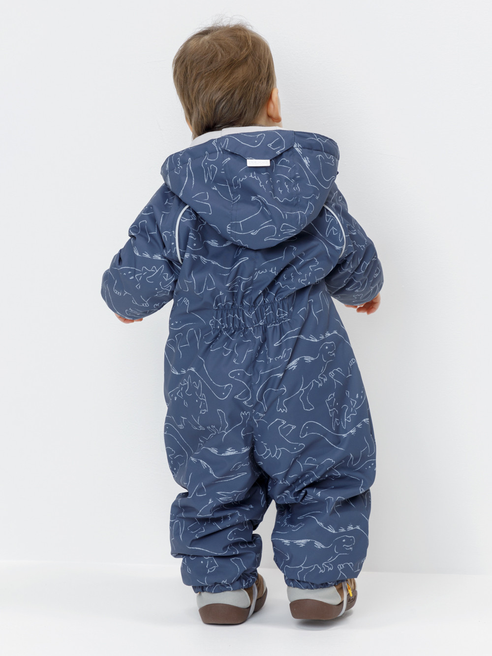 Комбинезоны утепленные для мальчика, артикул: ВК 60085/н/83 Ал, цвет: синий, фото 5