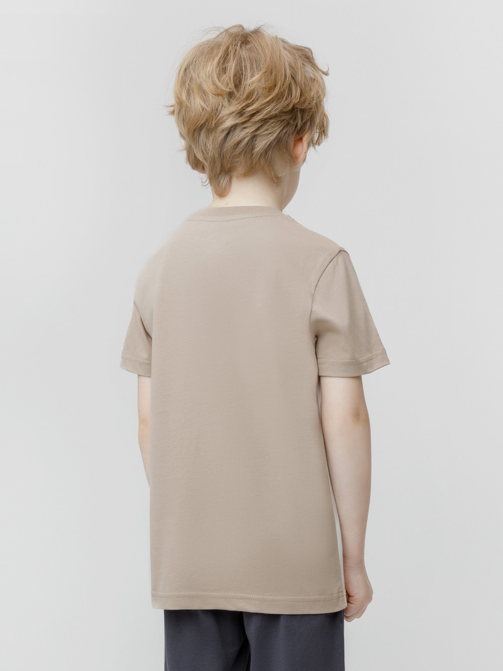 Футболка для мальчика, артикул: КР 302984, цвет: бежевый, фото 5