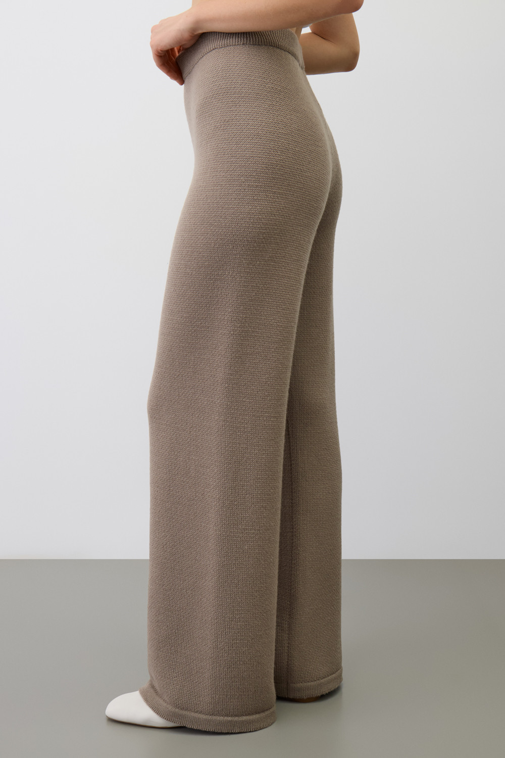 Брюки женские для мам, артикул: ЕВ 452/ш, цвет: коричневый, фото 5