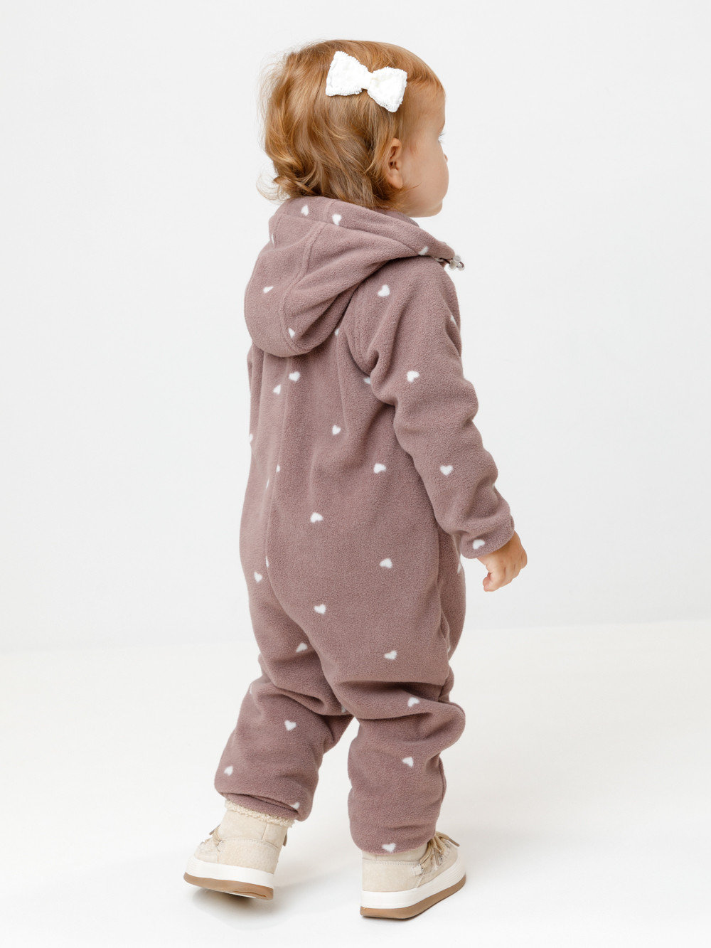 Комбинезон для девочки, артикул: ФЛ 60009/н/1 ГР, цвет: розовый, фото 5