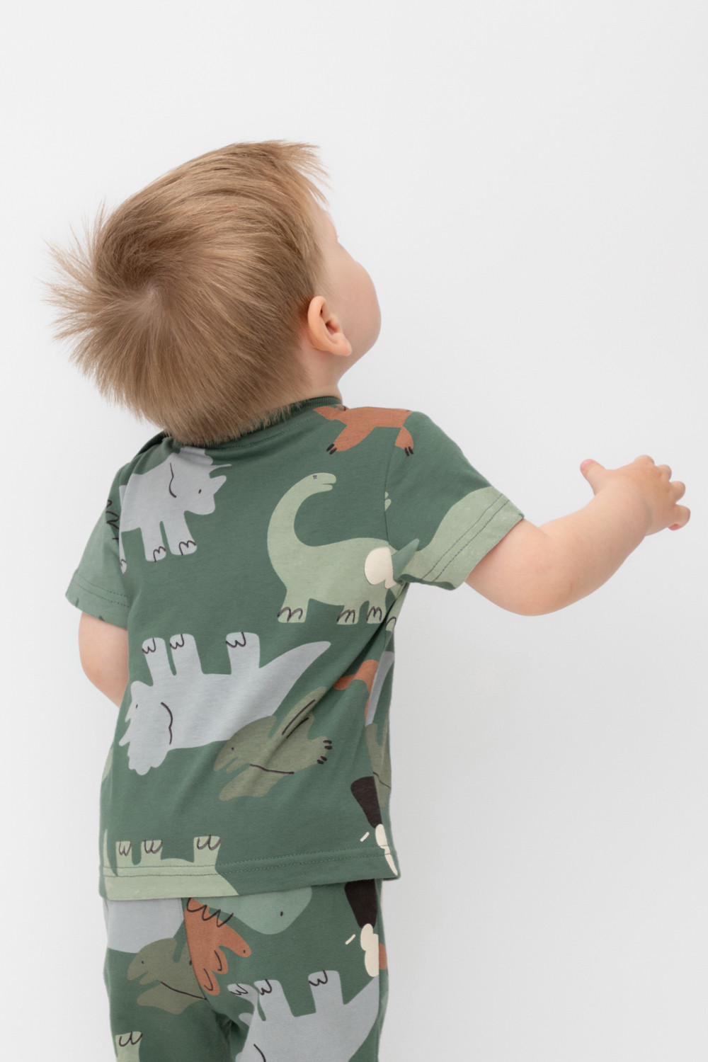 Футболка для мальчика, артикул: КР 302537, цвет: зеленый, фото 5