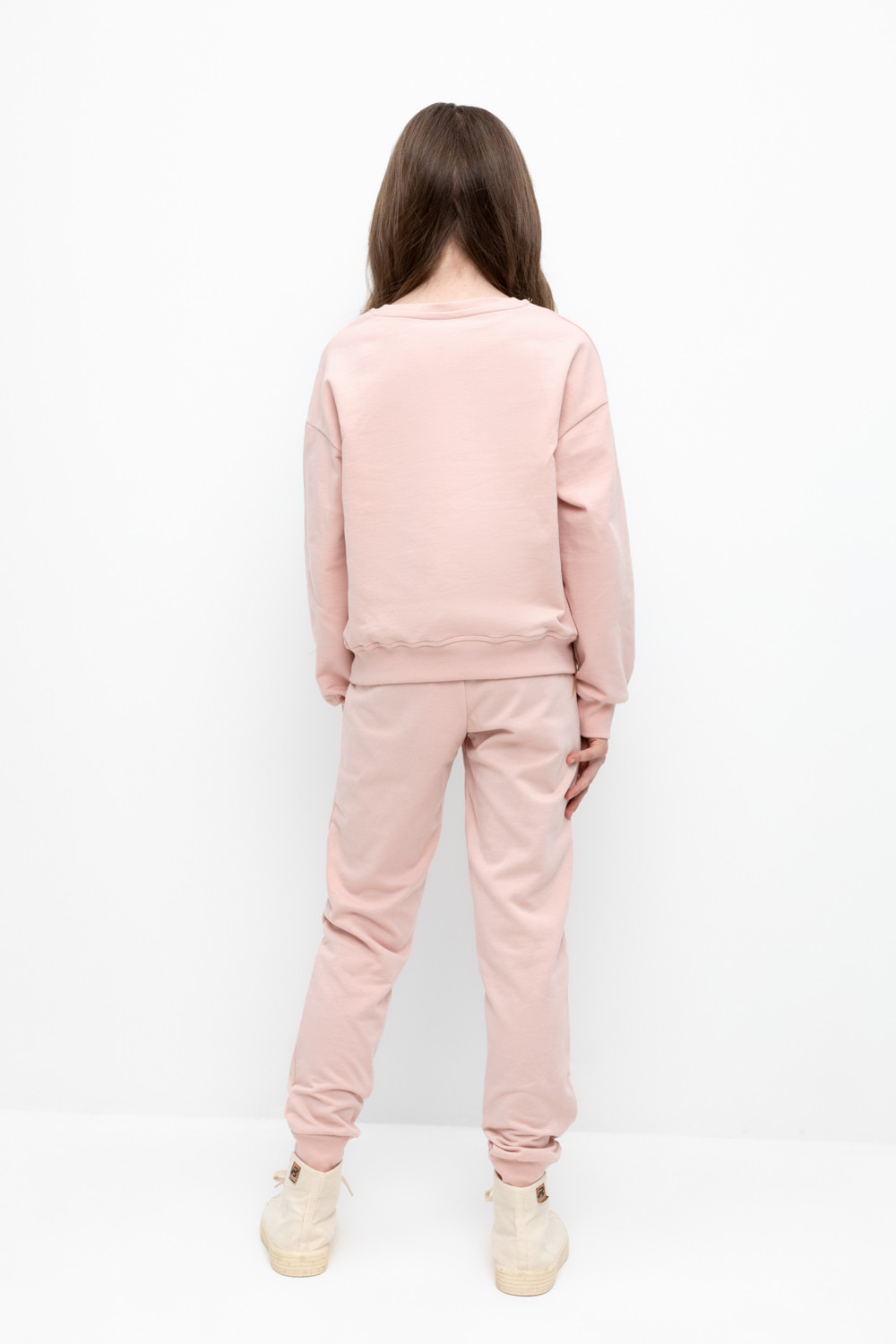 Брюки для девочки, артикул: К 400542-1, цвет: розовый, фото 5