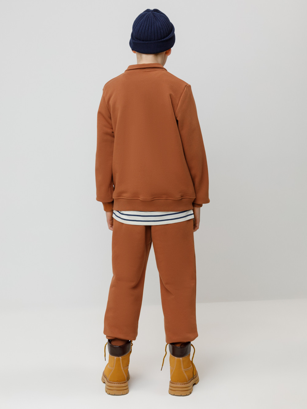 Брюки для мальчика, артикул: КР 400837, цвет: коричневый, фото 5