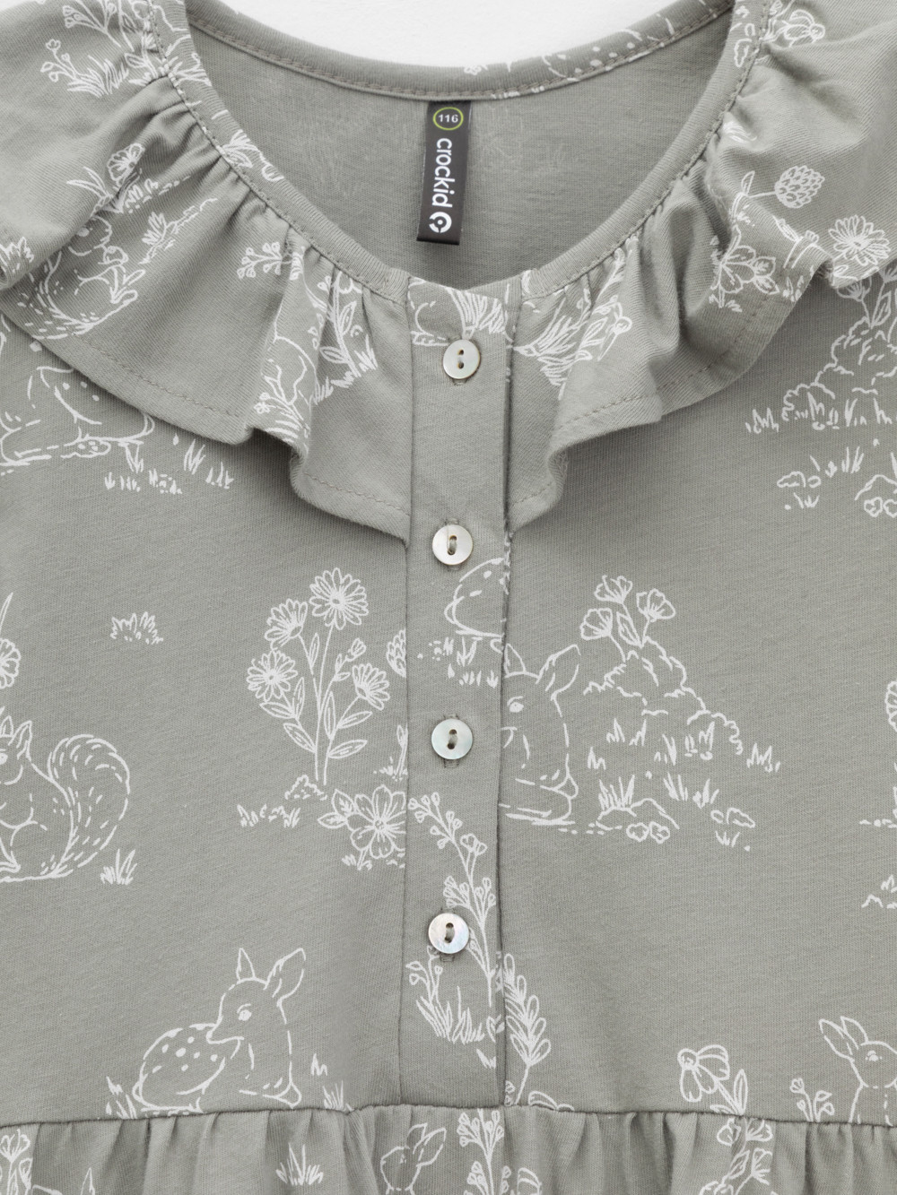 Платье для девочки, артикул: КР 5897, цвет: зеленый, фото 5