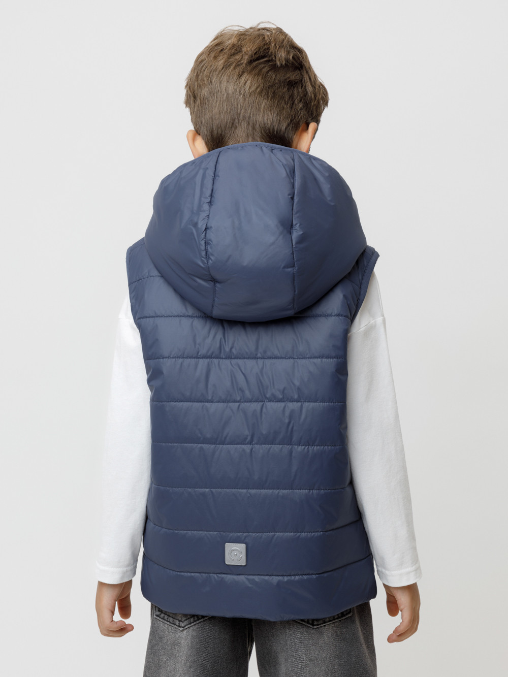 Жилеты для мальчика, артикул: ВК 35021/1 ГР, цвет: синий, фото 5
