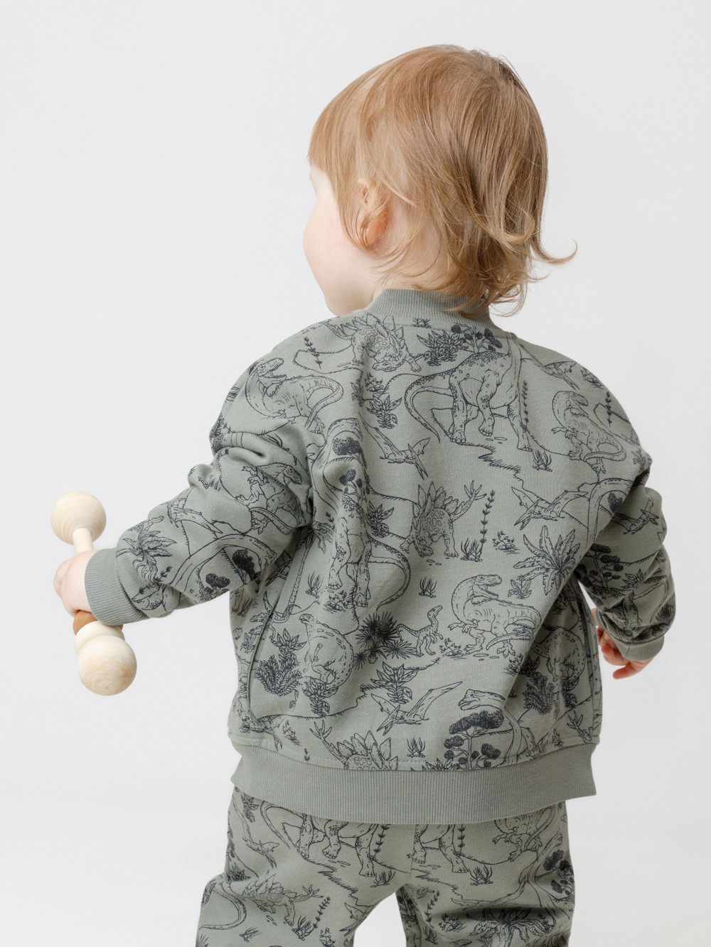 Жакет для мальчика, артикул: КР 302777, цвет: хаки, фото 5