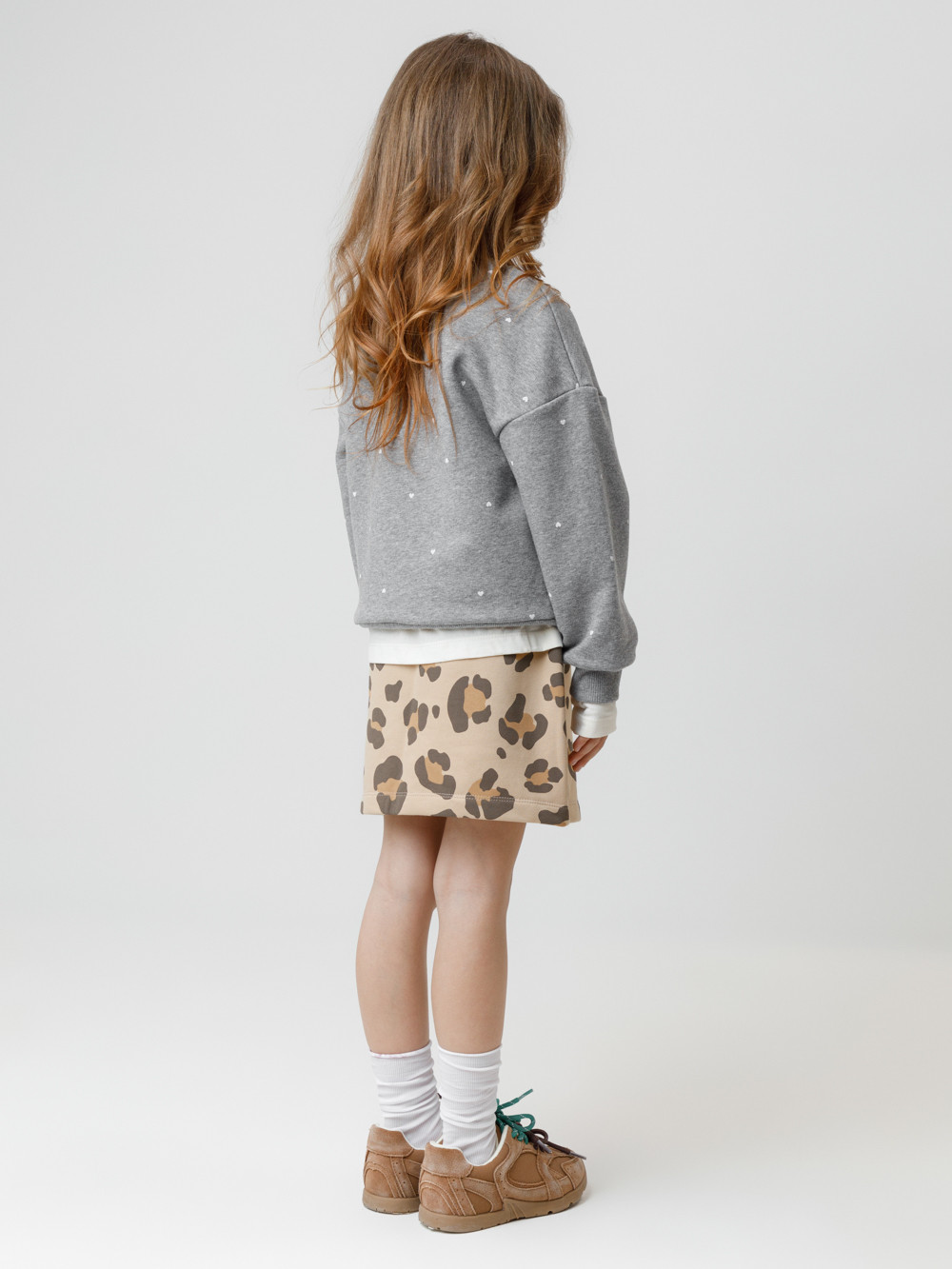 Юбка для девочки, артикул: КР 7154, цвет: бежевый, фото 5