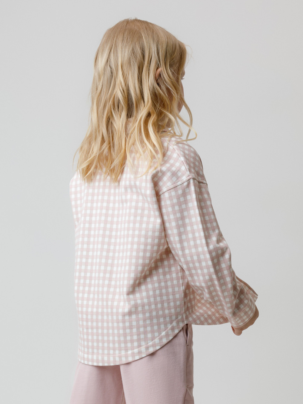 Рубашка для девочки, артикул: КР 302567, цвет: розовый, фото 5