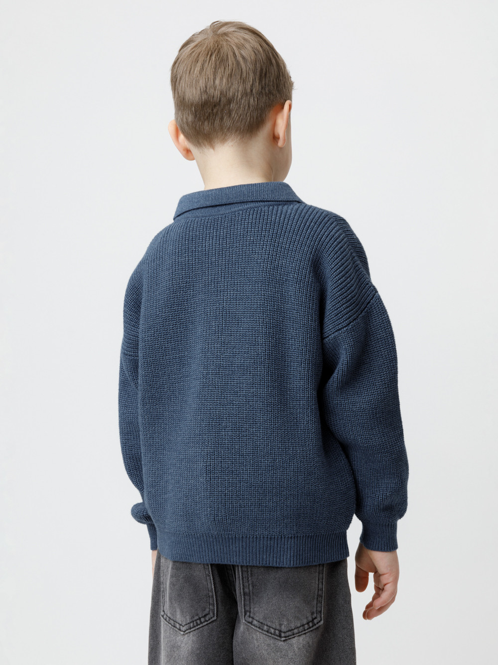 Джемпер для мальчика, артикул: КВ 30175, цвет: синий, фото 5