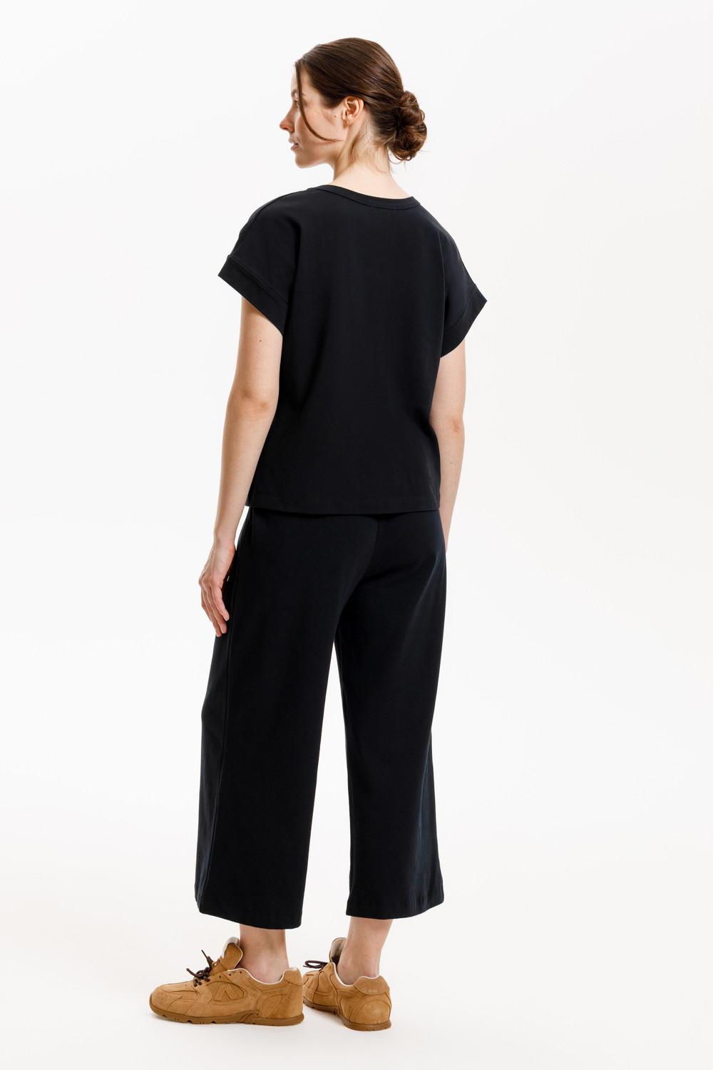 Футболки женские для мам, артикул: ЕВТ 3305, цвет: черный3, фото 5