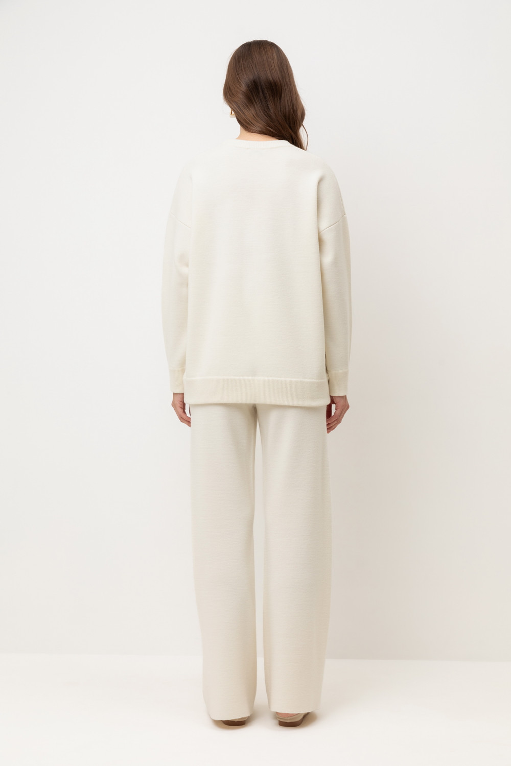 Брюки женские для мам, артикул: ЕВ 440/ш, цвет: бежевый, фото 5