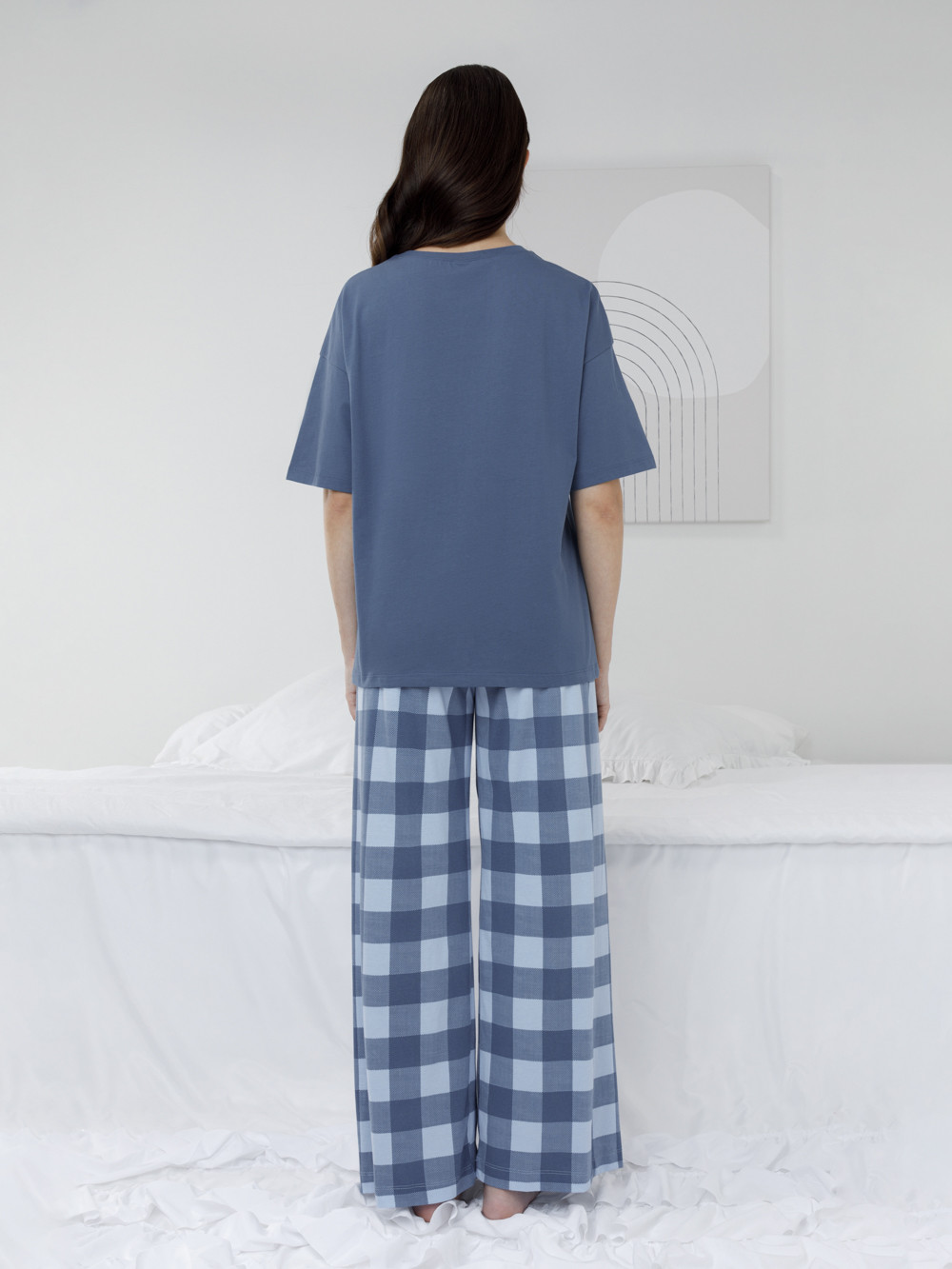 Комплекты для дома для мам, артикул: МП 20209, цвет: синий, фото 5