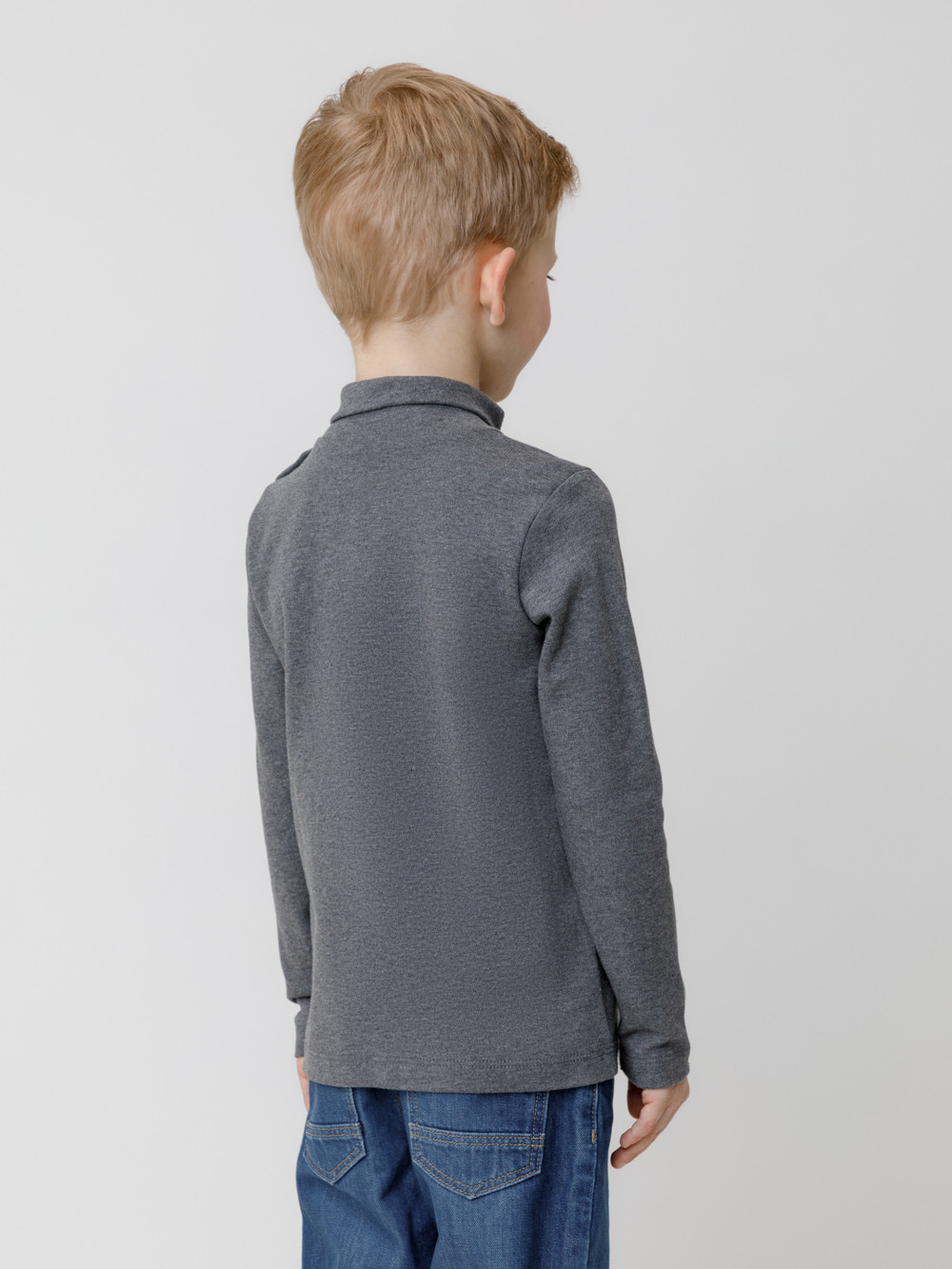 Водолазки, артикул: К 301072, цвет: темно-серый, фото 5