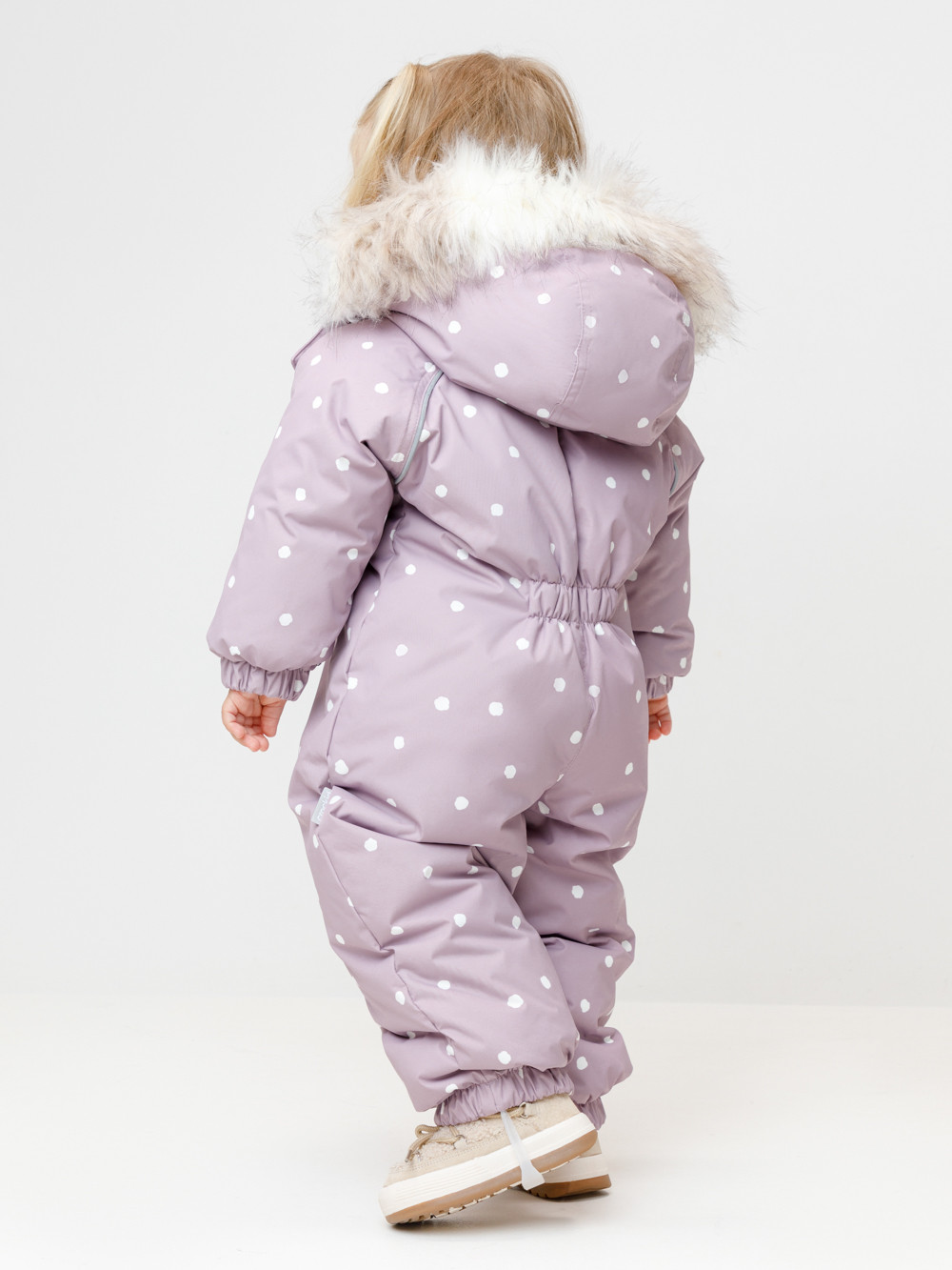 Комбинезоны утепленные для девочки, артикул: ВК 60103/н/7 УЗГ, цвет: розовый, фото 5
