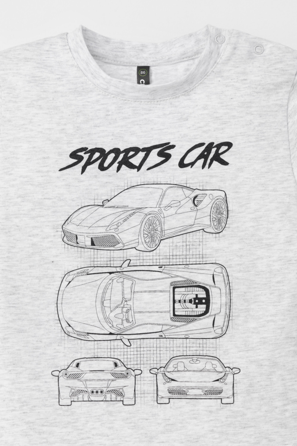 Футболка для мальчика, артикул: КР 302628, цвет: светло-серый5, фото 5