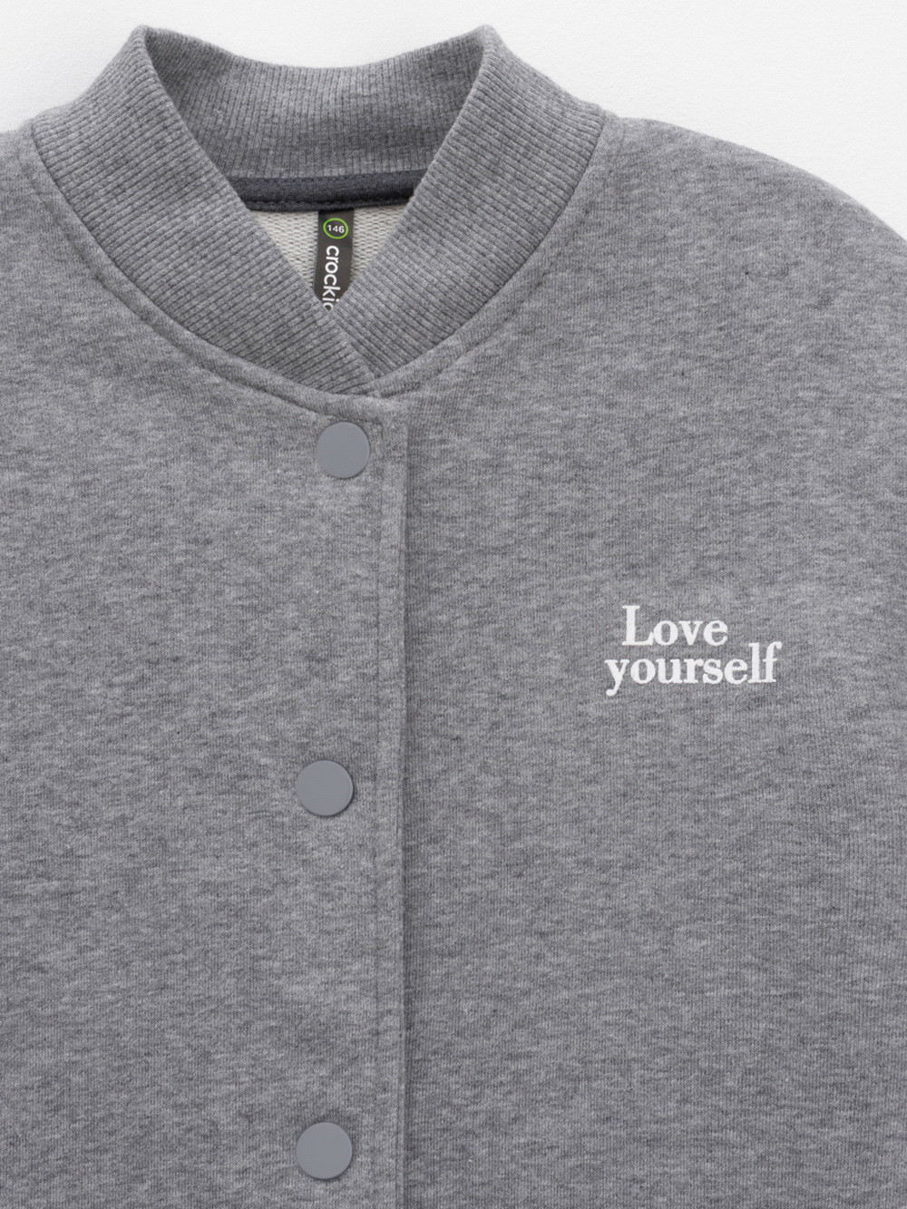 Жакет для девочки, артикул: КР 302836, цвет: серый, фото 5