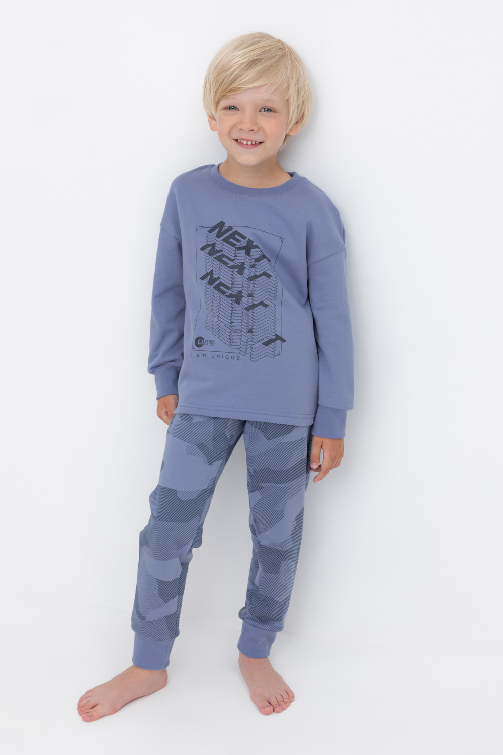 Пижама для мальчика, артикул: К 1547/24, цвет: голубой, фото 5