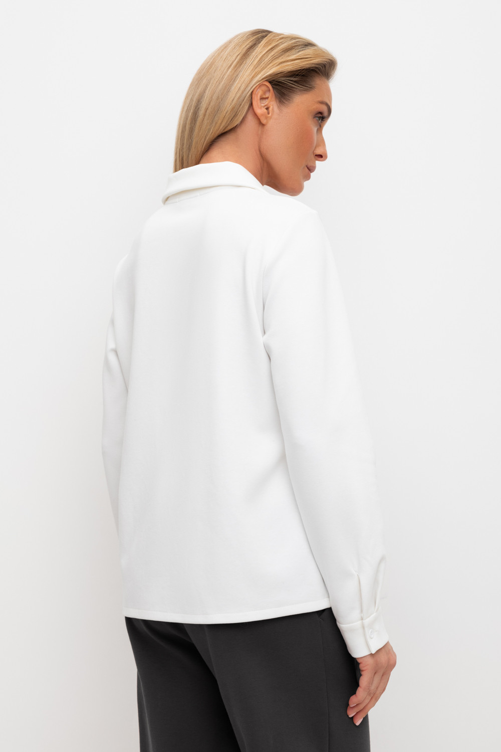 Блузы, рубашки женские для мам, артикул: ЕВТ 3246, цвет: бежевый, фото 5