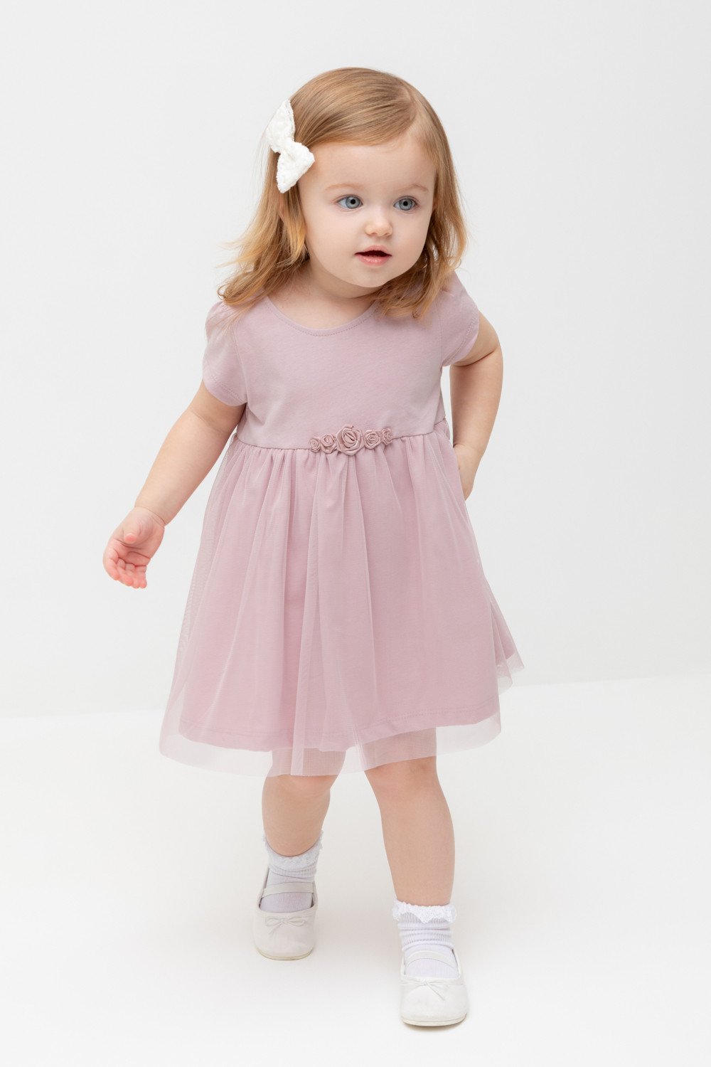 Платье для девочки, артикул: К 5858, цвет: розовый, фото 5