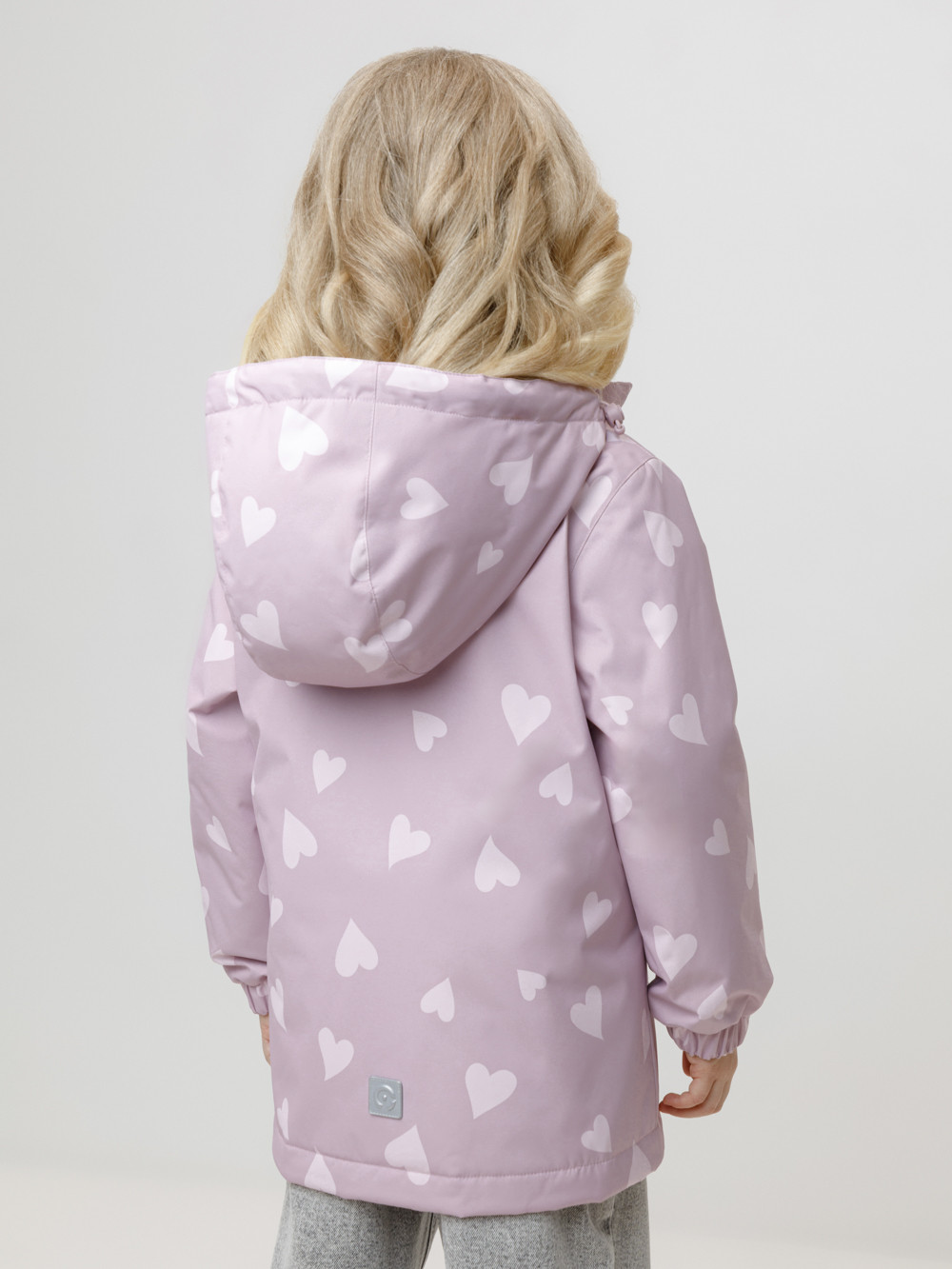 Куртка для девочки, артикул: ВК 32190/н/2 УЗГ, цвет: фиолетовый, фото 5