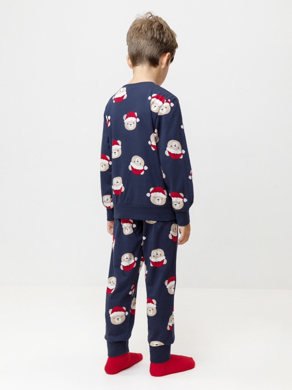 Пижамы, артикул: К 1663, цвет: синий, фото 5