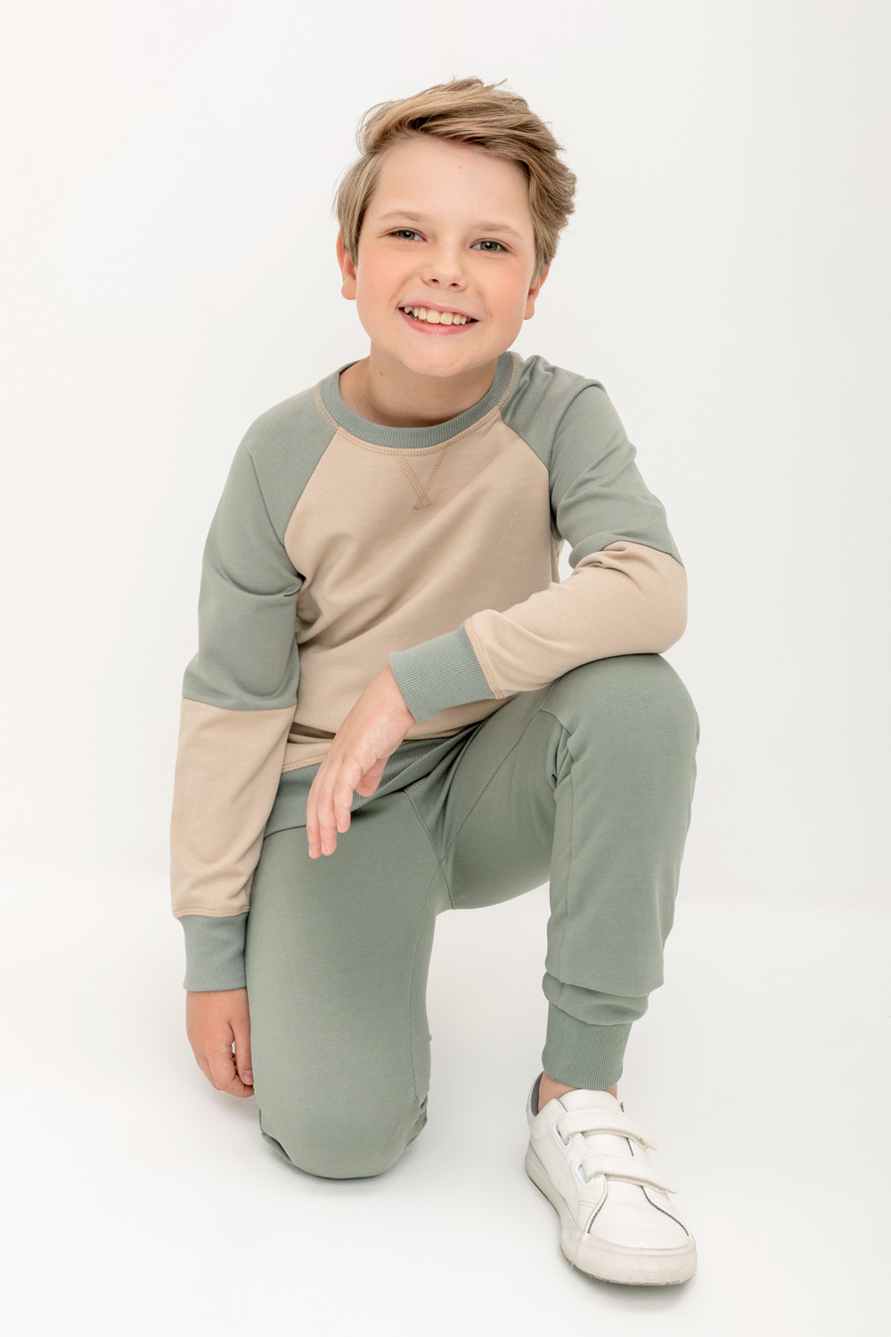 Брюки для мальчика, артикул: КР 400582, цвет: зеленый, фото 5