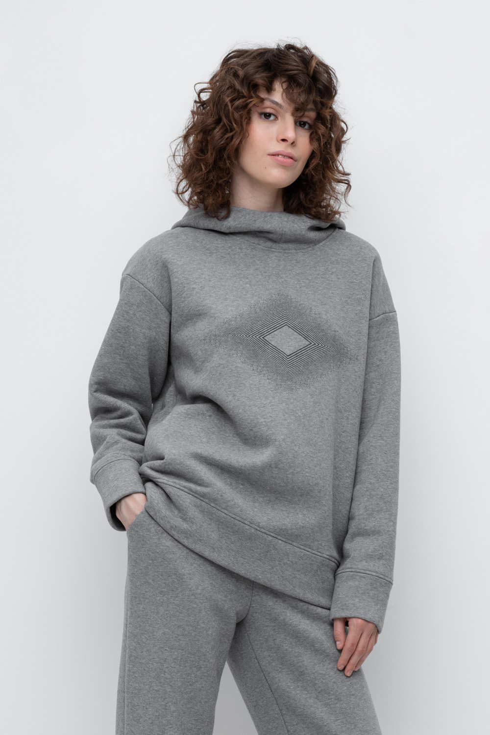 Джемперы женские для мам, артикул: ЕВТ 3249, цвет: серый, фото 5