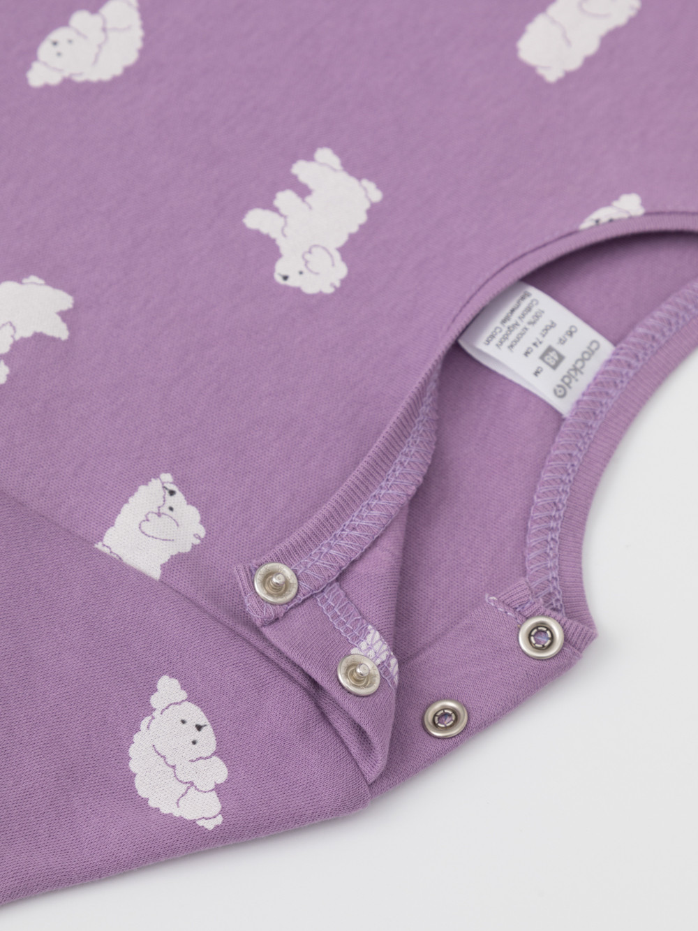 Футболка для новорожденных, артикул: К 301156-2уп, цвет: фиолетовый, фото 5