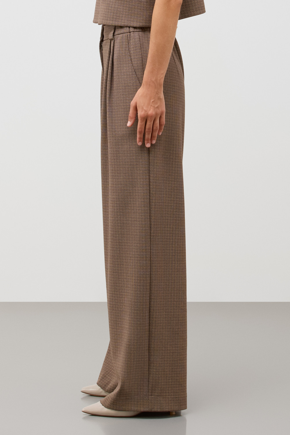 Брюки женские для мам, артикул: ЕВТ 4167, цвет: черный3, фото 5