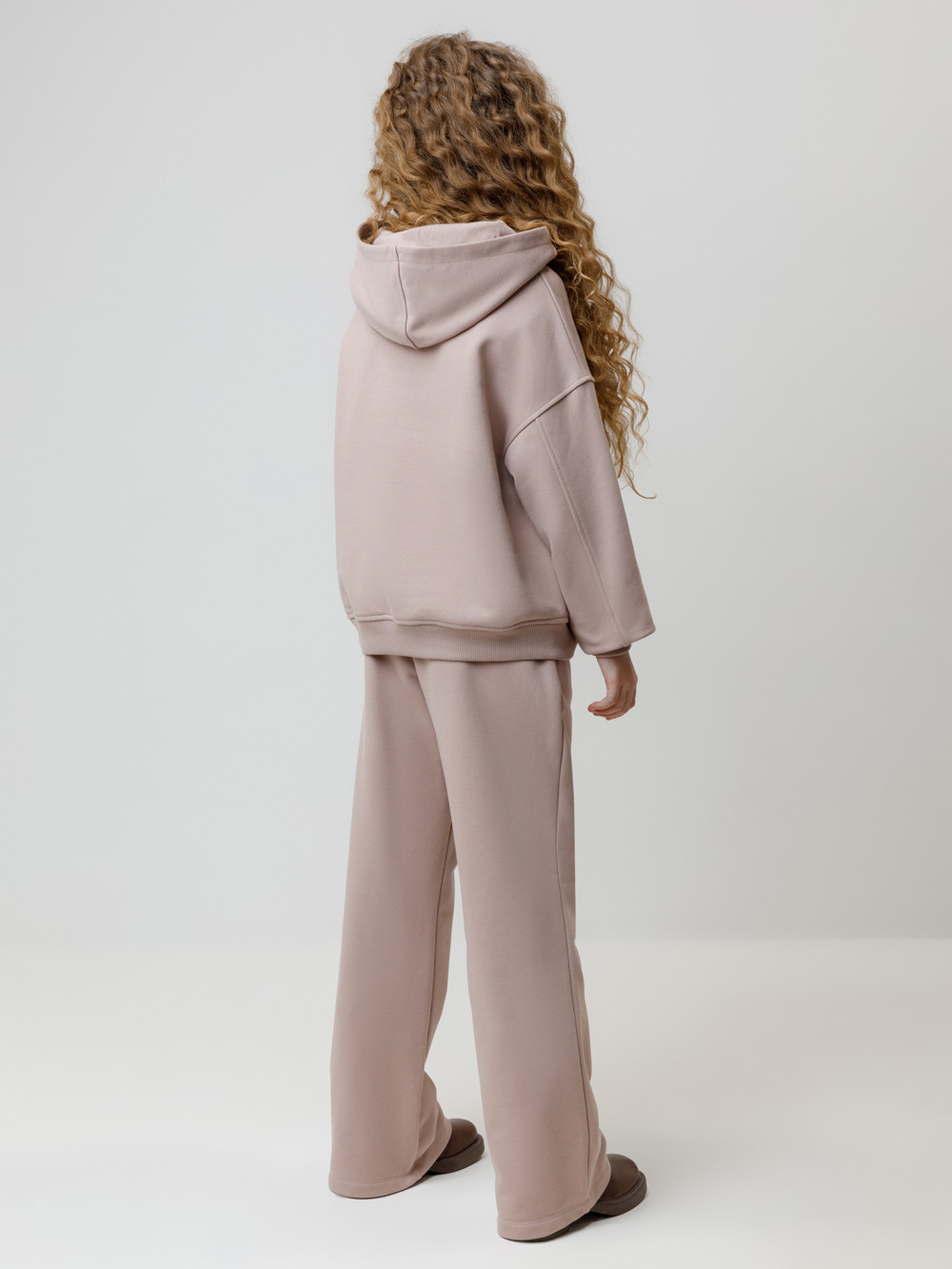 Брюки для девочки, артикул: КР 400846, цвет: кофейный, фото 5