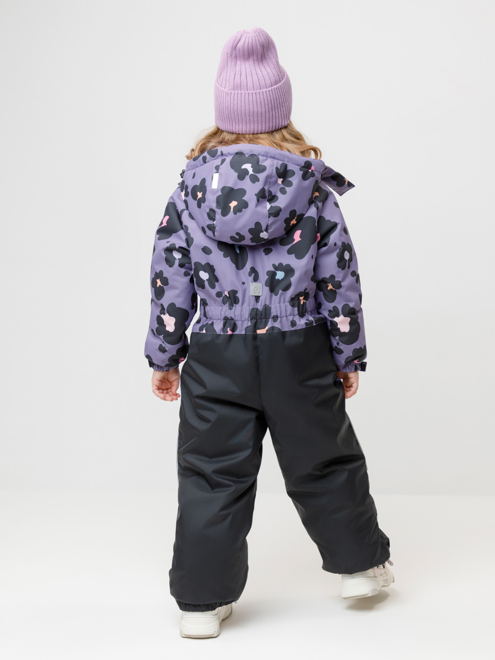 Комбинезоны утепленные для девочки, артикул: ВК 60127/н/1 УЗГ, цвет: фиолетовый, фото 5
