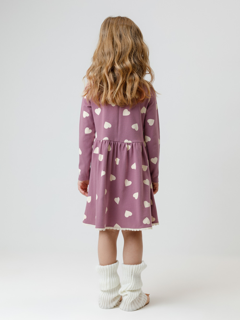 Платье для девочки, артикул: КР 5836, цвет: бордовый, фото 5