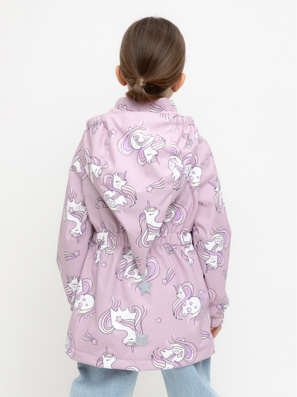 Куртка для девочки, артикул: ВК 32118/н/5 УЗГ, цвет: розовый, фото 5