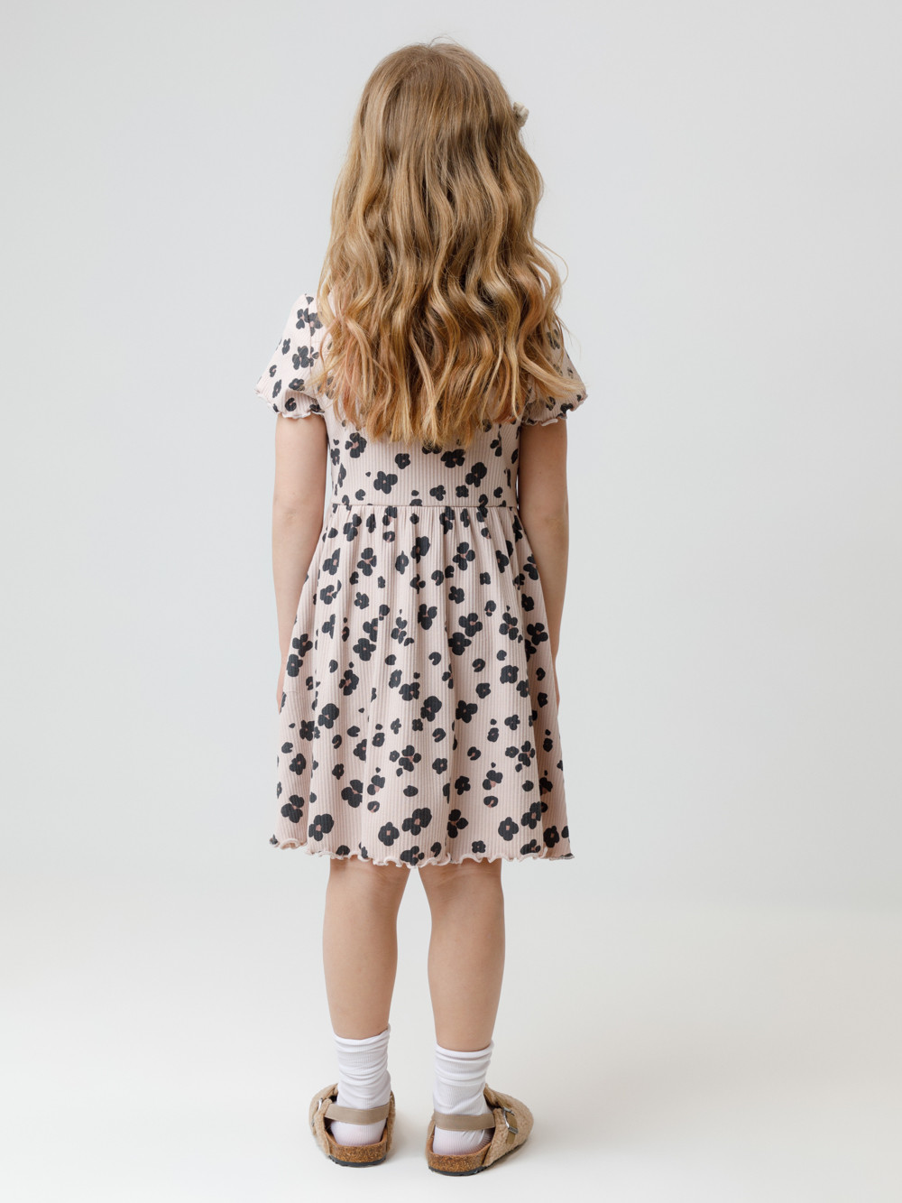 Платье для девочки, артикул: КР 5954, цвет: бежевый, фото 5