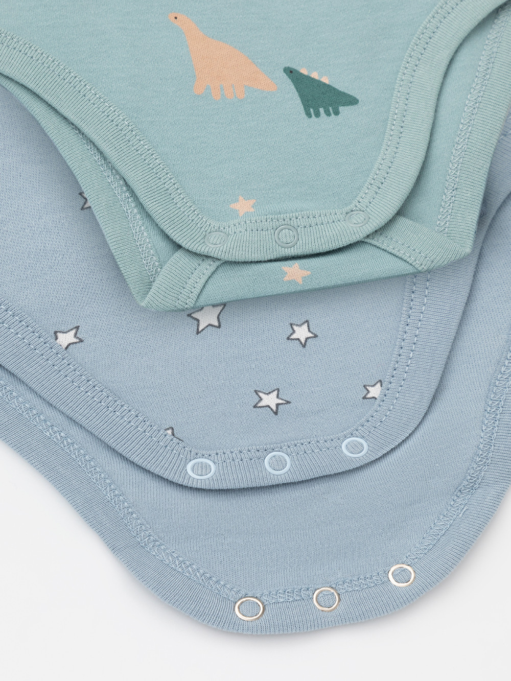 Боди для новорожденных, артикул: К 6073-2уп, цвет: голубой, фото 5