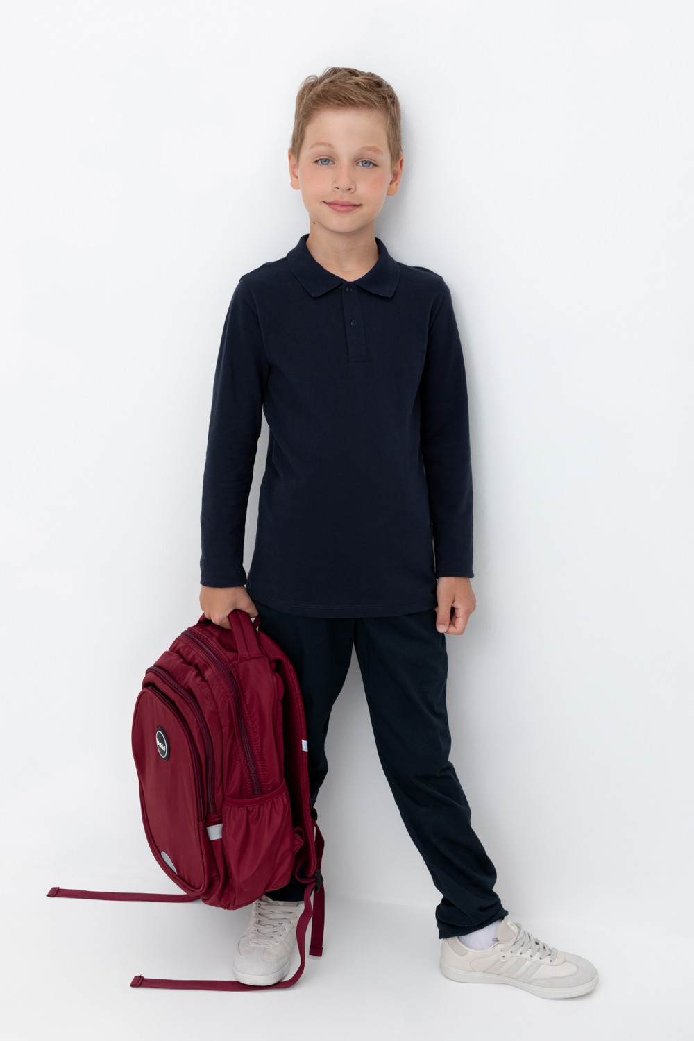 Джемпер для мальчика, артикул: К 302519, цвет: синий, фото 5