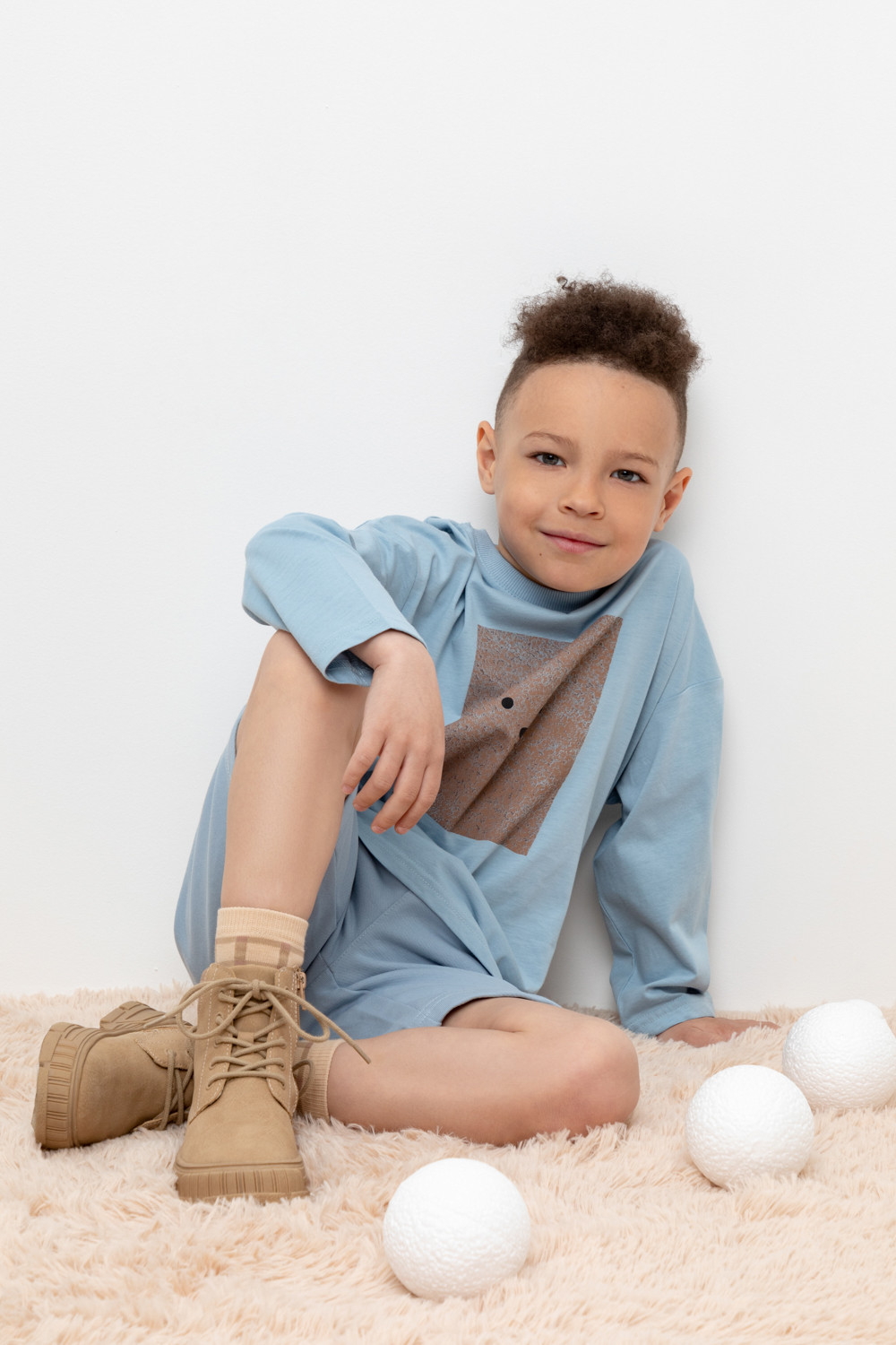 Джемпер для мальчика, артикул: КР 302256, цвет: синий, фото 5