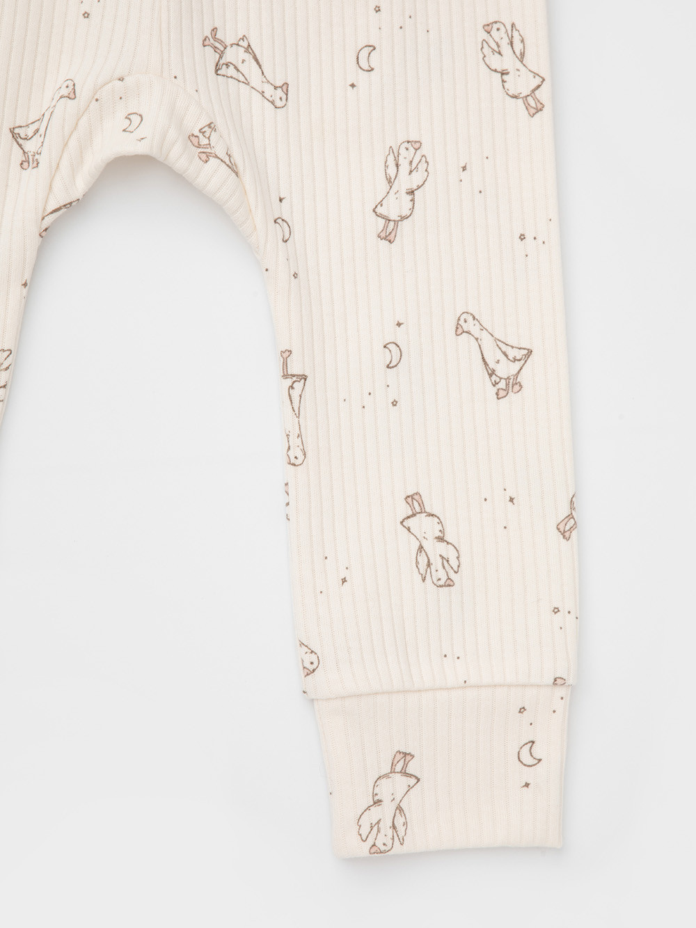 Брюки для новорожденных, артикул: К 400715-2уп, цвет: сахар, фото 5