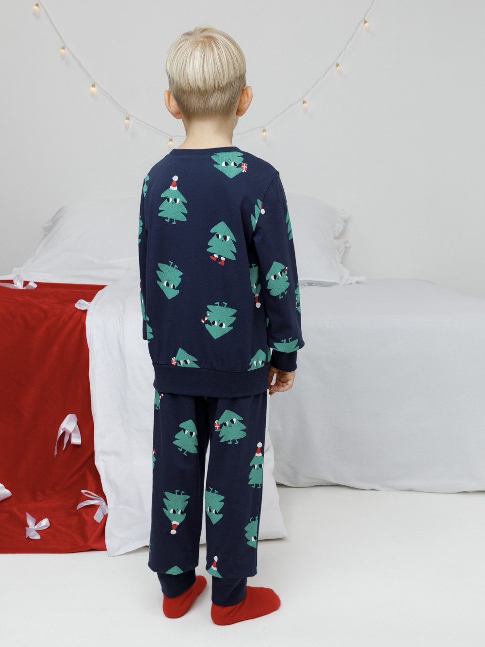 Пижамы, артикул: К 1663, цвет: синий, фото 5