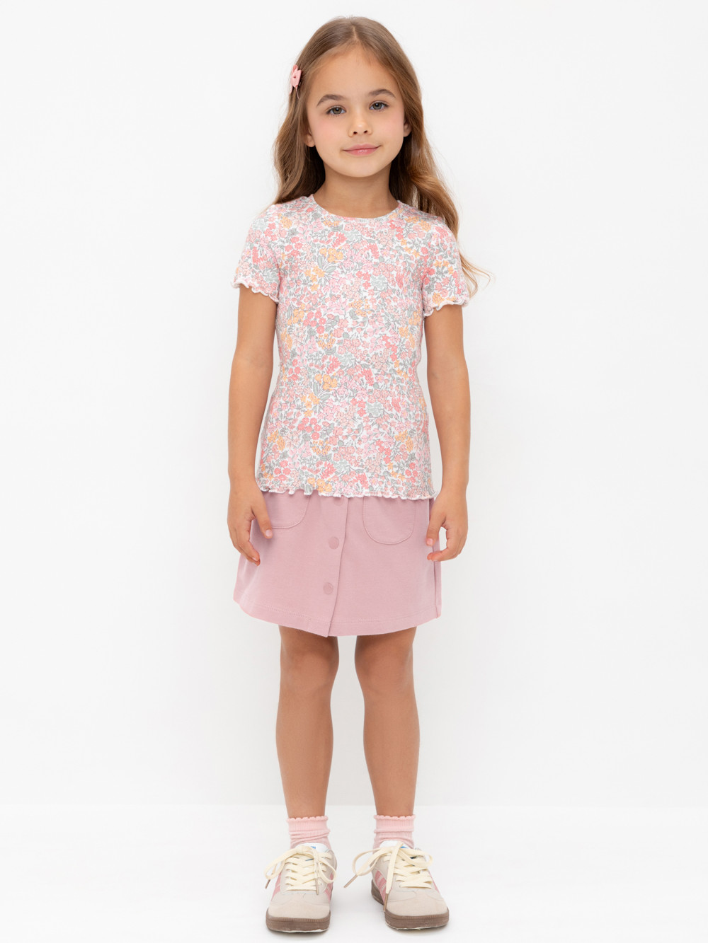 Юбка для девочки, артикул: КР 7146, цвет: розовый, фото 5
