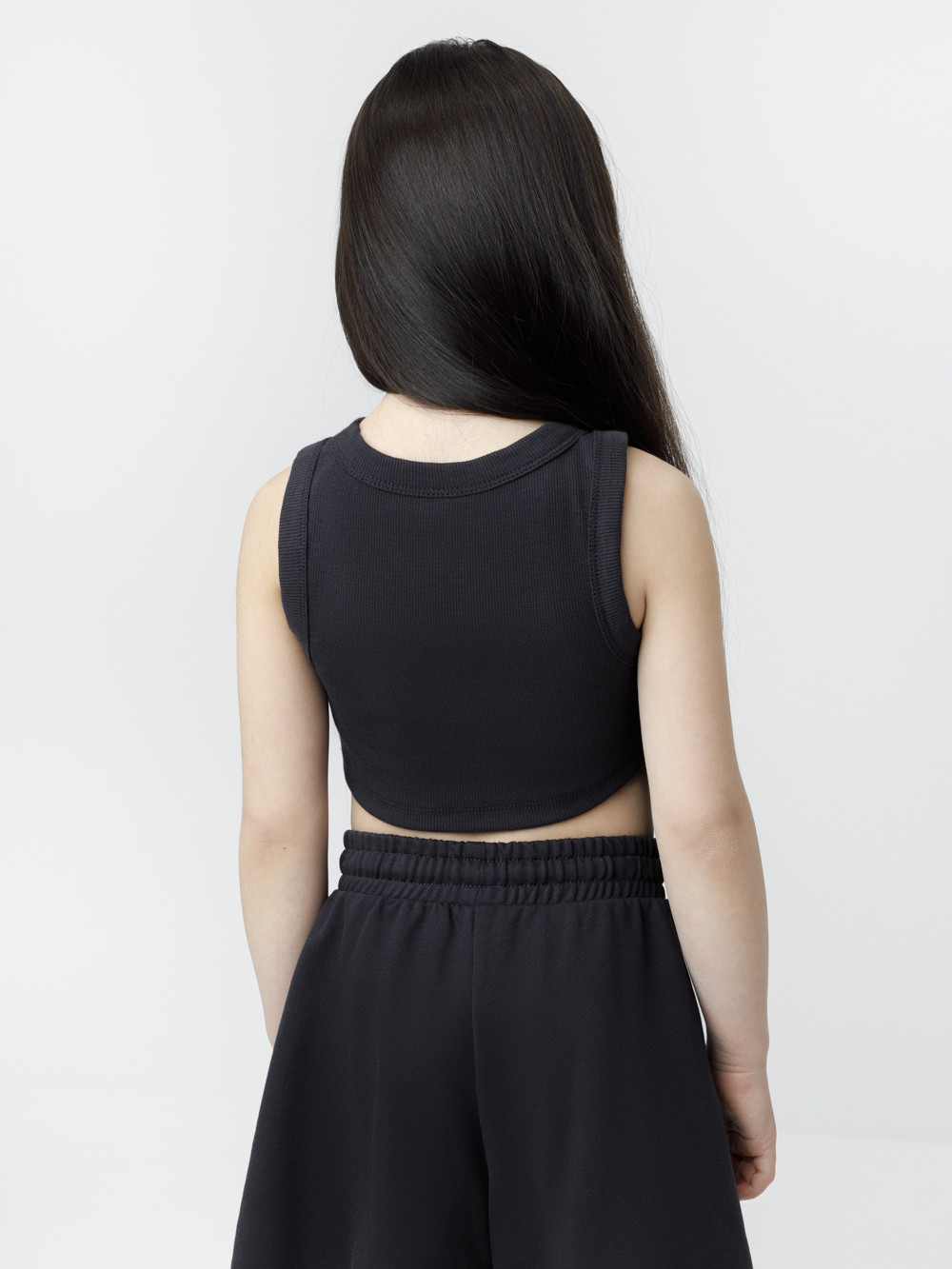 Футболка для девочки, артикул: КР 303013, цвет: темно-серый, фото 5