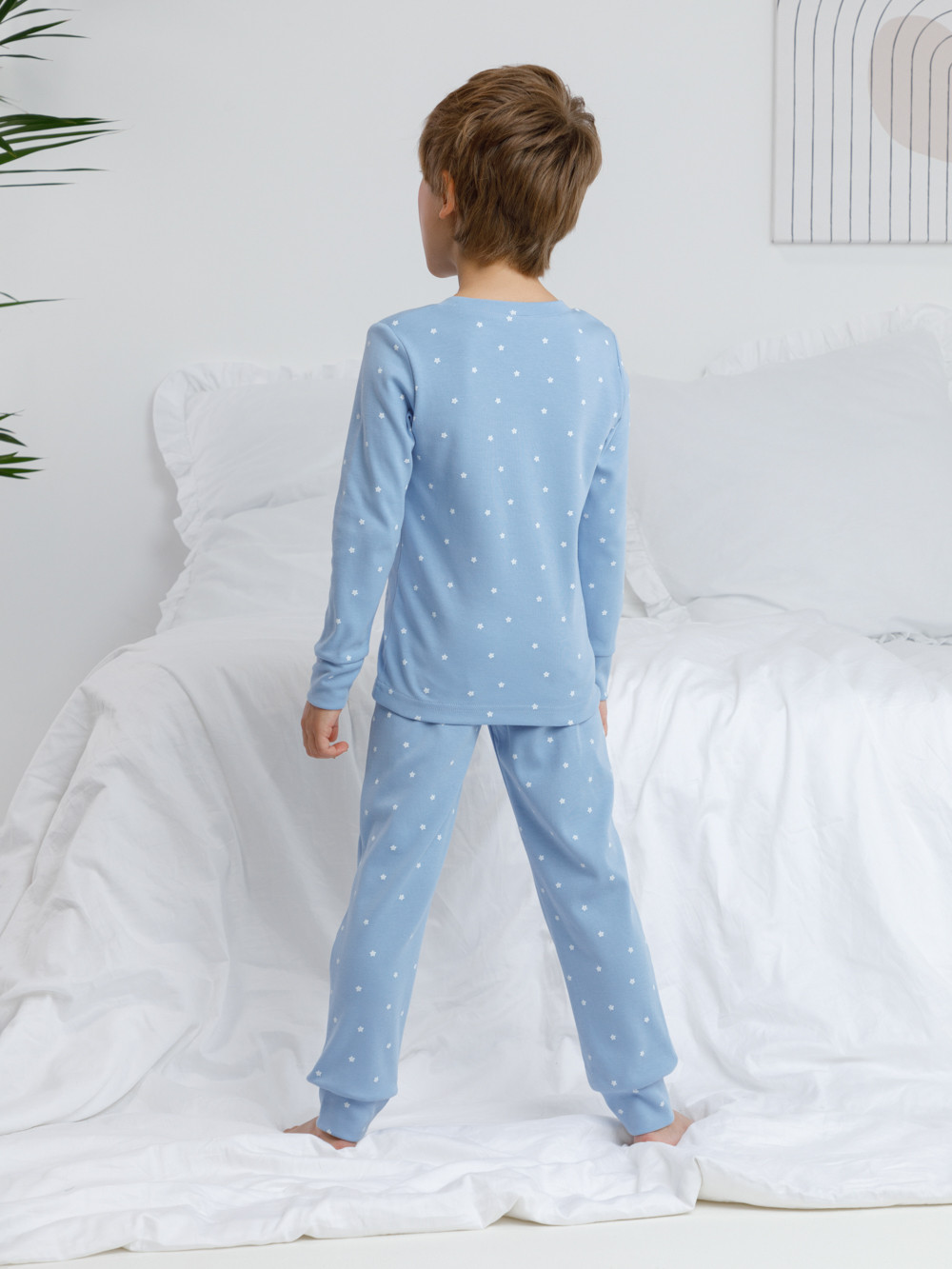 Пижама для мальчика, артикул: К 1621, цвет: голубой, фото 5