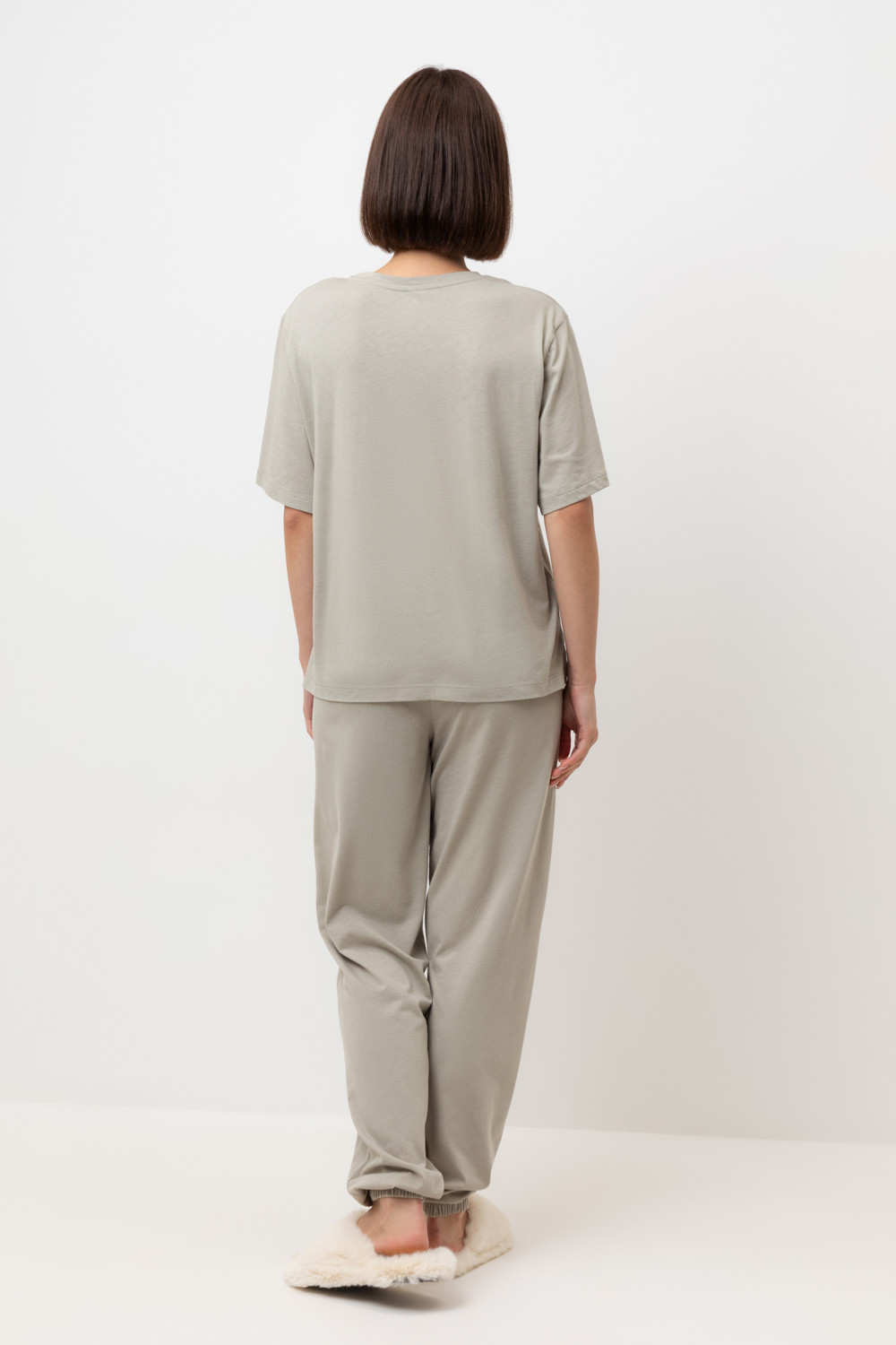 Комплекты для дома для мам, артикул: Е 20151, цвет: хаки, фото 5