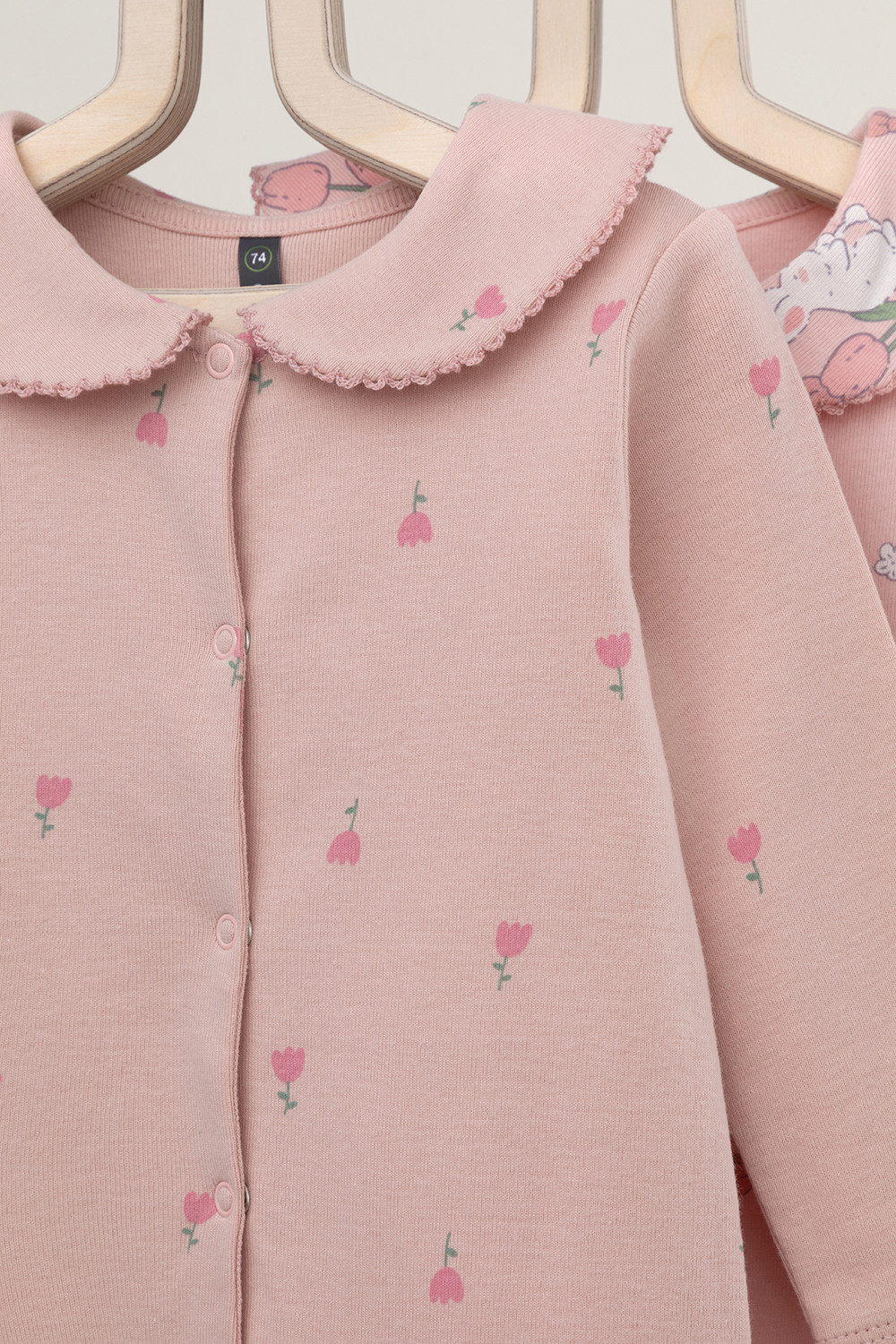 Комбинезон для новорожденных, артикул: К 6538-2уп, цвет: розовый, фото 5