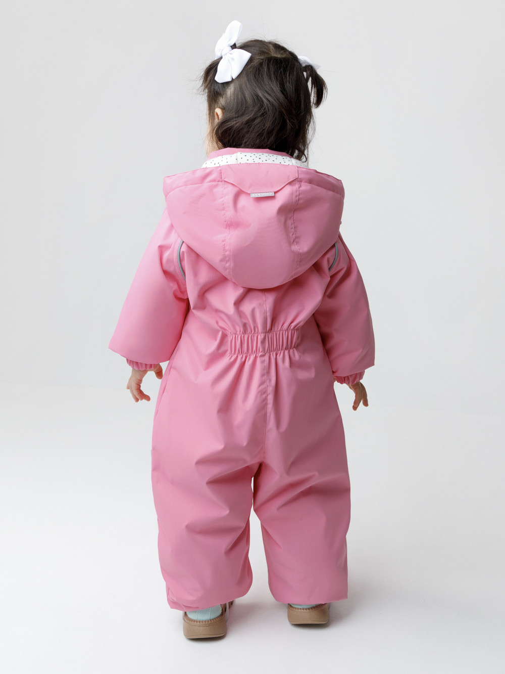 Комбинезоны утепленные для девочки, артикул: ВК 60086/14 Ал, цвет: розовый, фото 5
