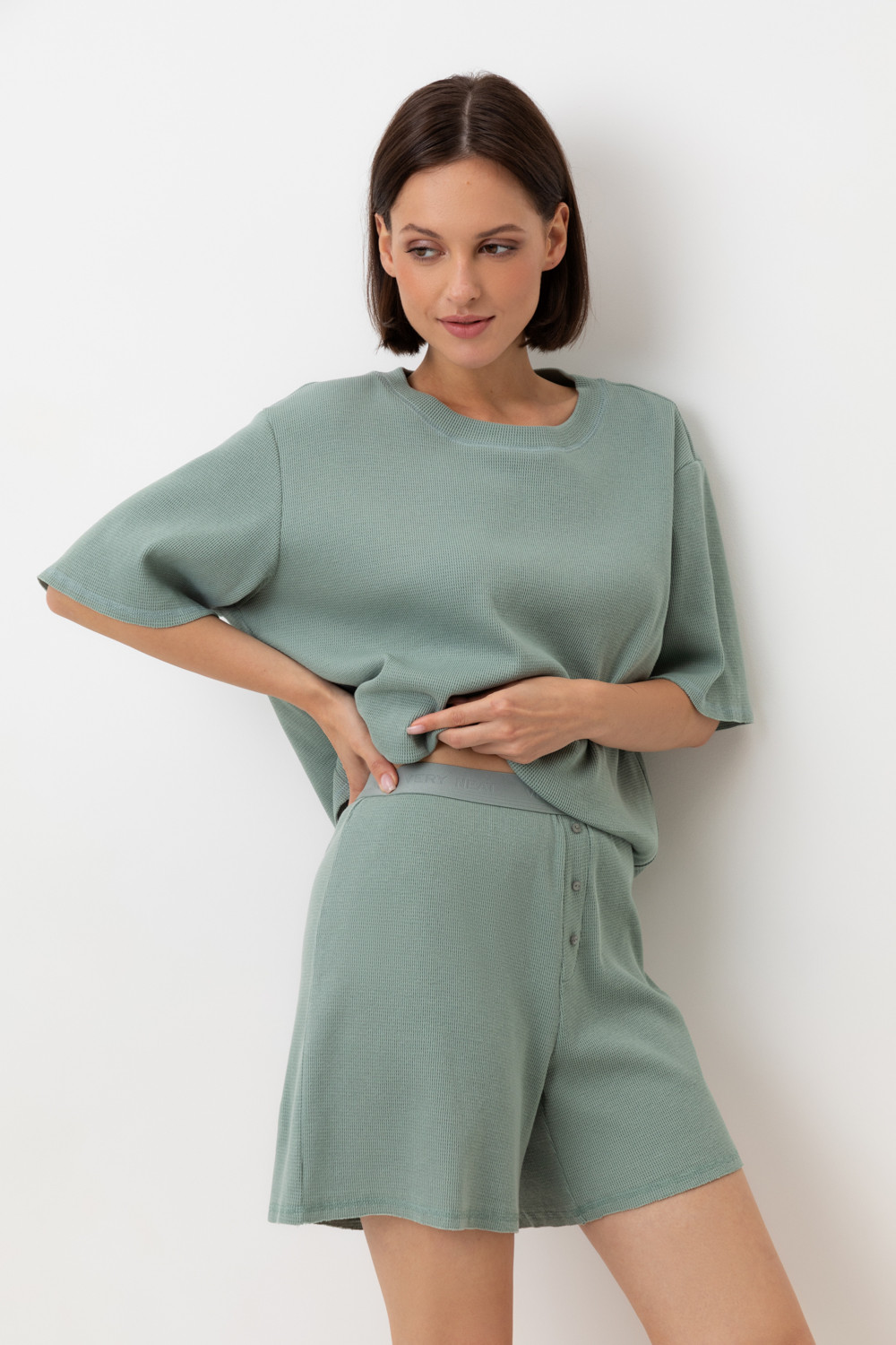 Комплекты для дома для мам, артикул: Е 20149, цвет: зеленый, фото 5